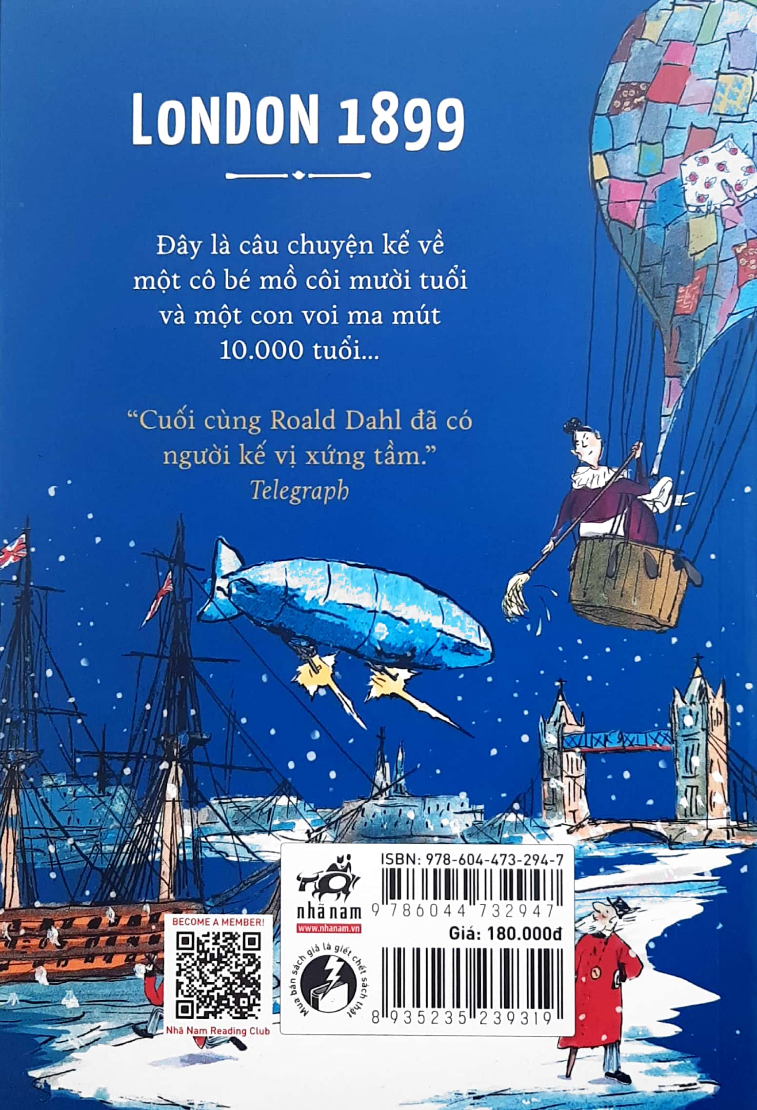 bestseller hài hước số một nước anh của david walliams - quái vật băng
