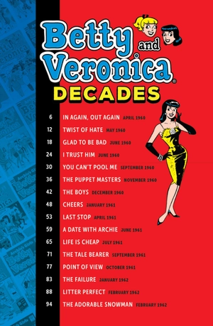 betty & veronica decades: the 1960s