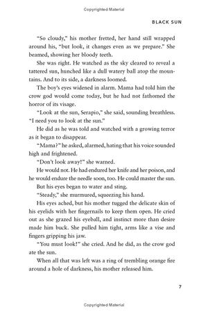 between earth and sky 1: black sun