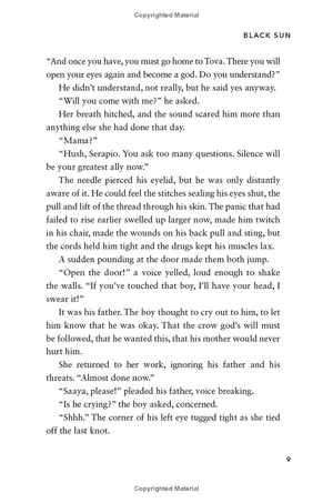 between earth and sky 1: black sun