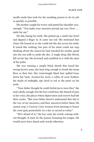 between earth and sky 1: black sun