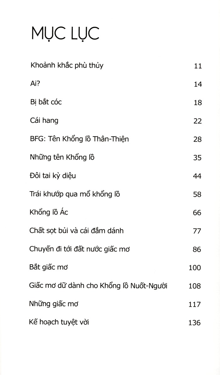 bfg - người khổng lồ thân thiện (tái bản 2021)