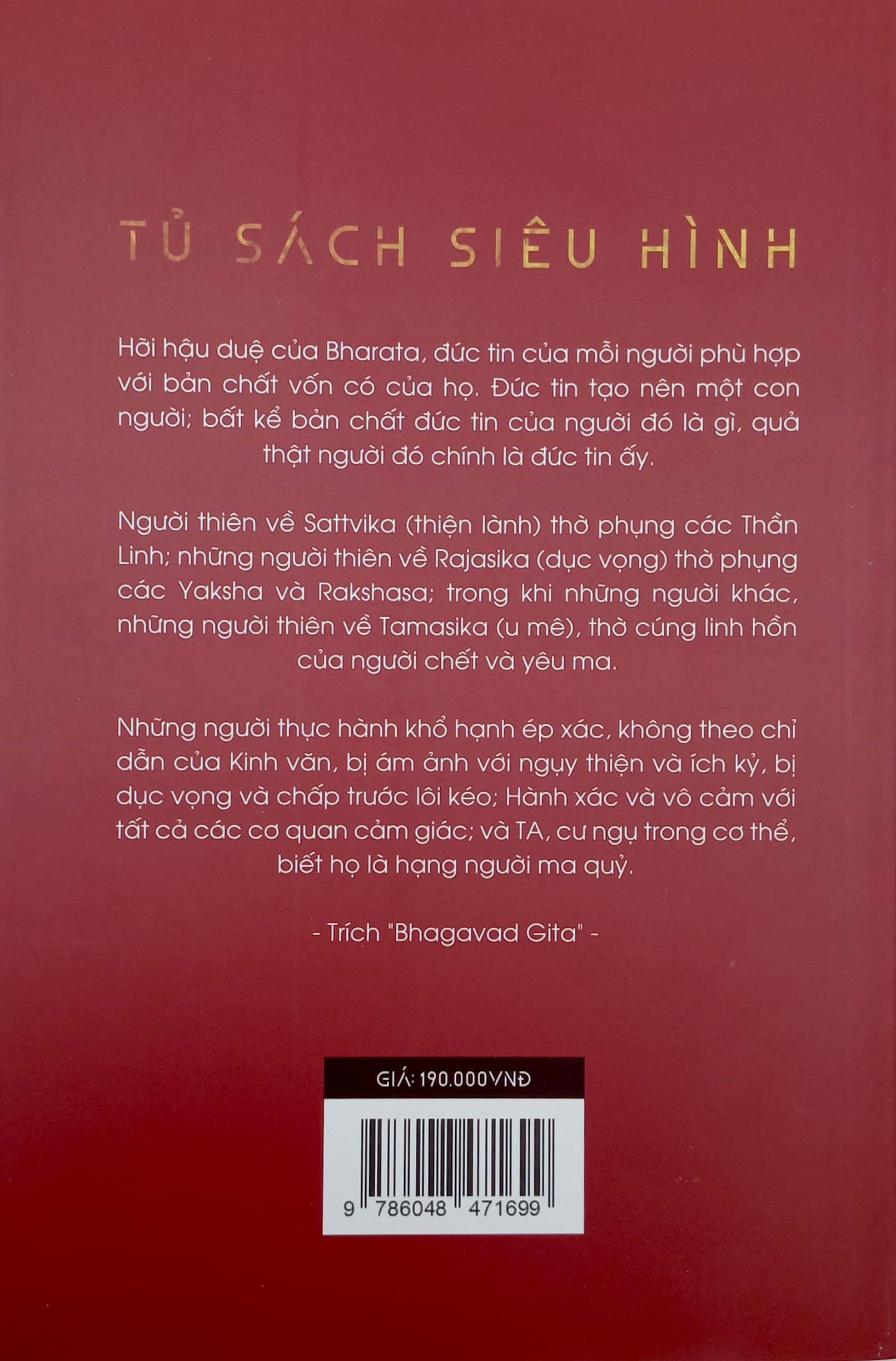 bhagavad gita và văn bản gốc (tái bản 2023)