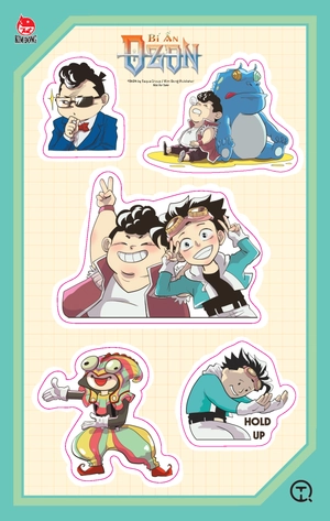 bí ẩn ozon - tập 3 - thánh địa sụp đổ - tặng kèm bảng sticker