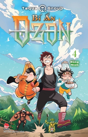 bí ẩn ozon - tập 4 - hùng minh - tặng kèm bảng sticker