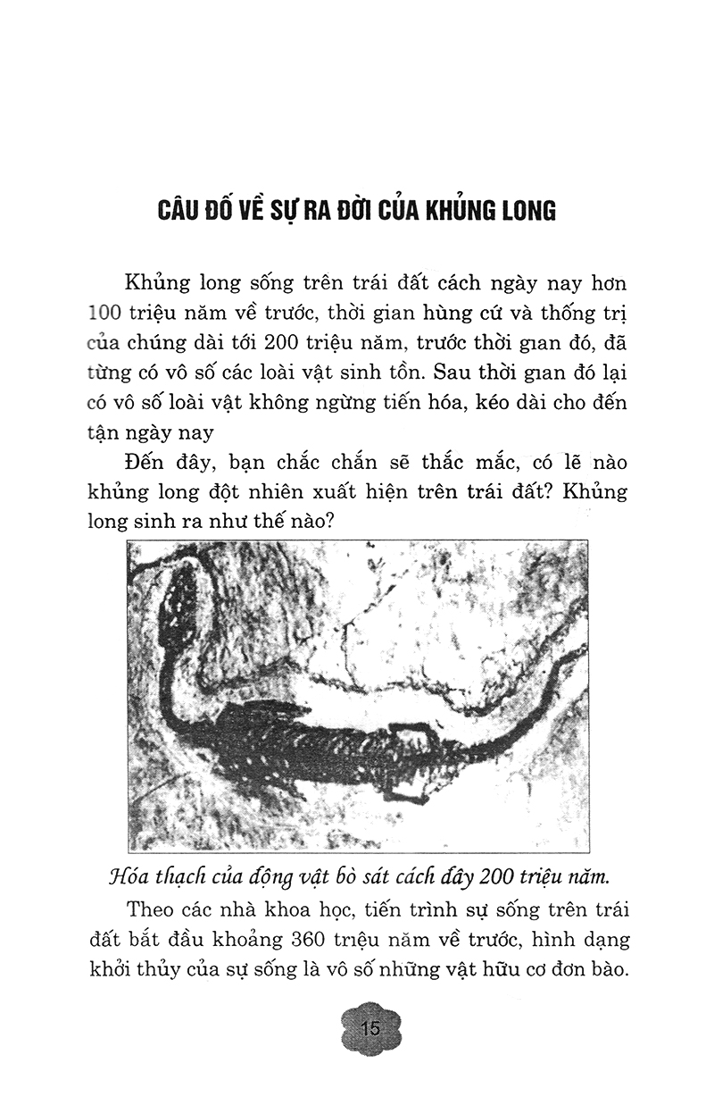 bí ẩn thế giới khủng long và những điều kỳ thú