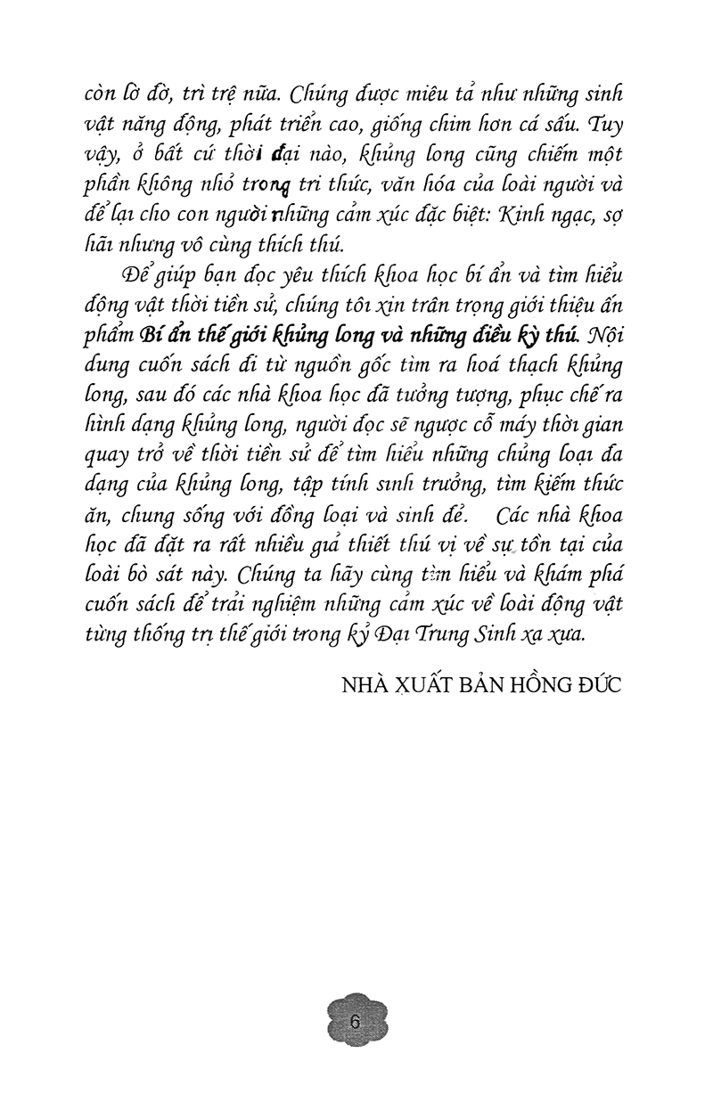 bí ẩn thế giới khủng long và những điều kỳ thú