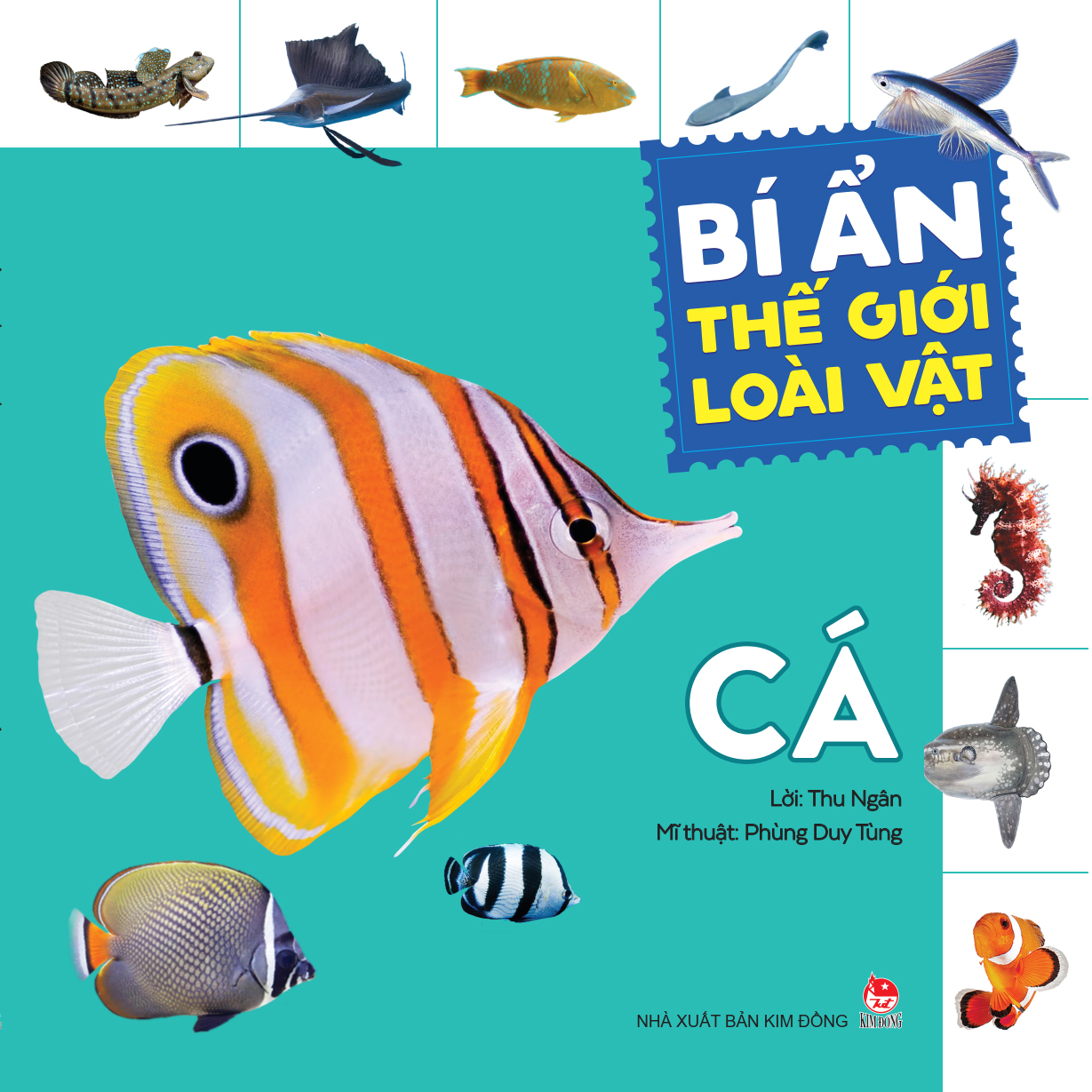 bí ẩn thế giới loài vật - cá (tái bản 2024)