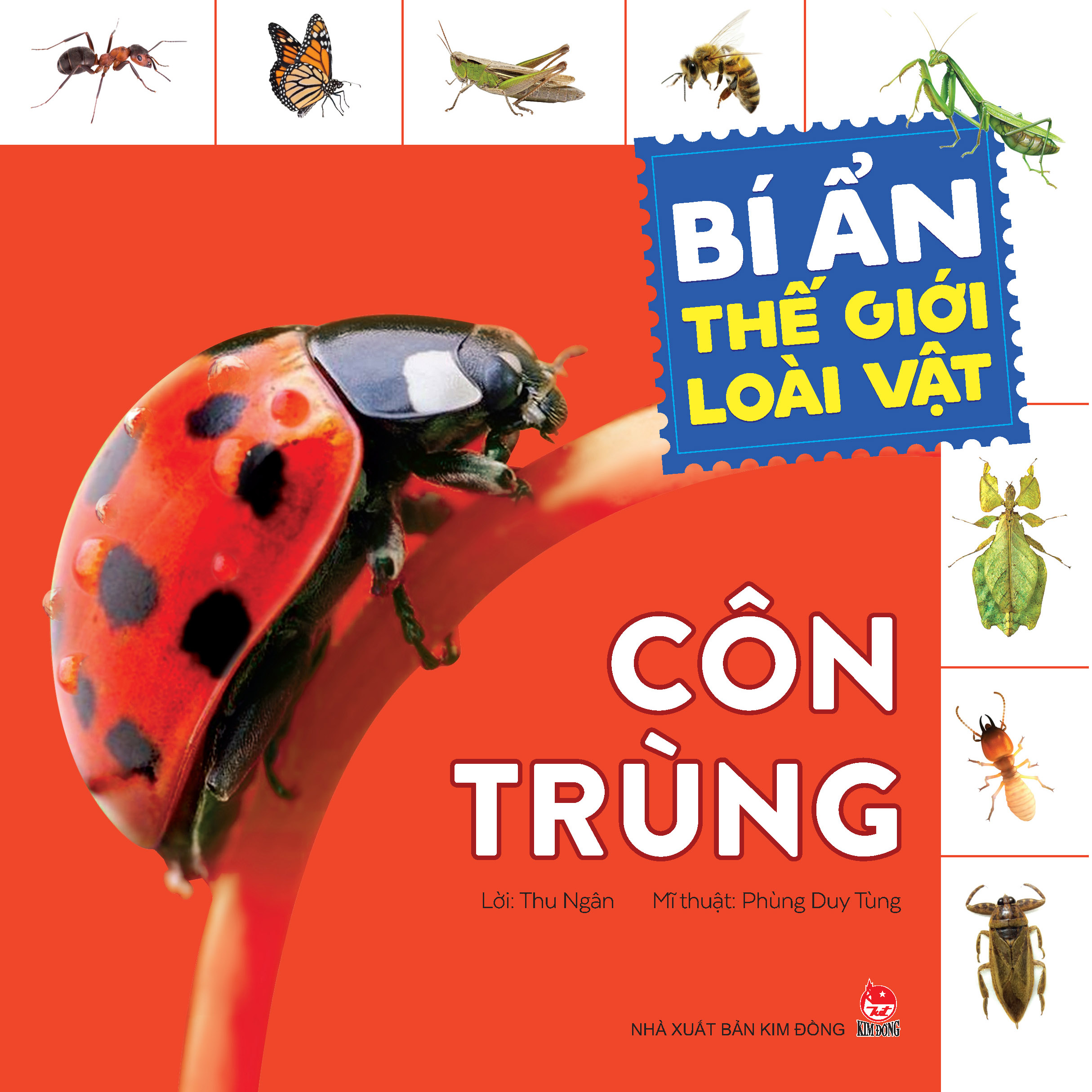bí ẩn thế giới loài vật - côn trùng (tái bản 2024)