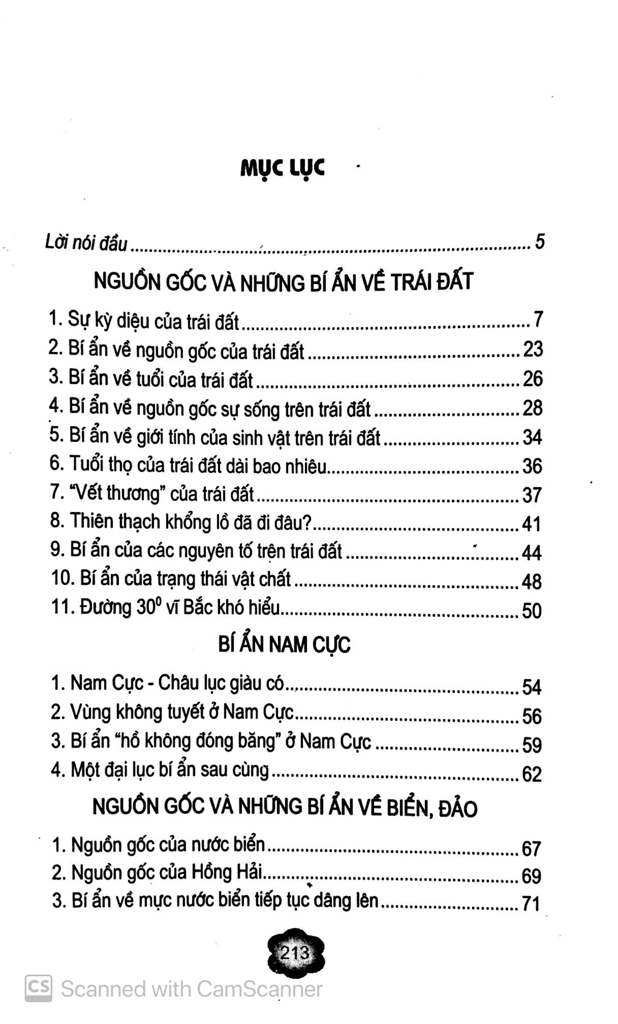 bí ẩn trái đất