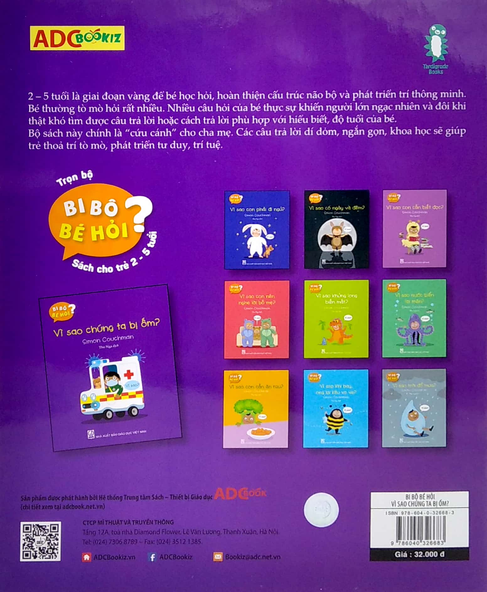 bi bô bé hỏi? - vì sao chúng ta bị ốm?