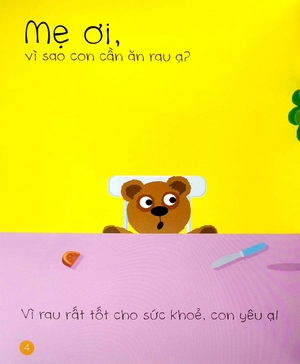 bi bô bé hỏi? - vì sao con cần ăn rau?