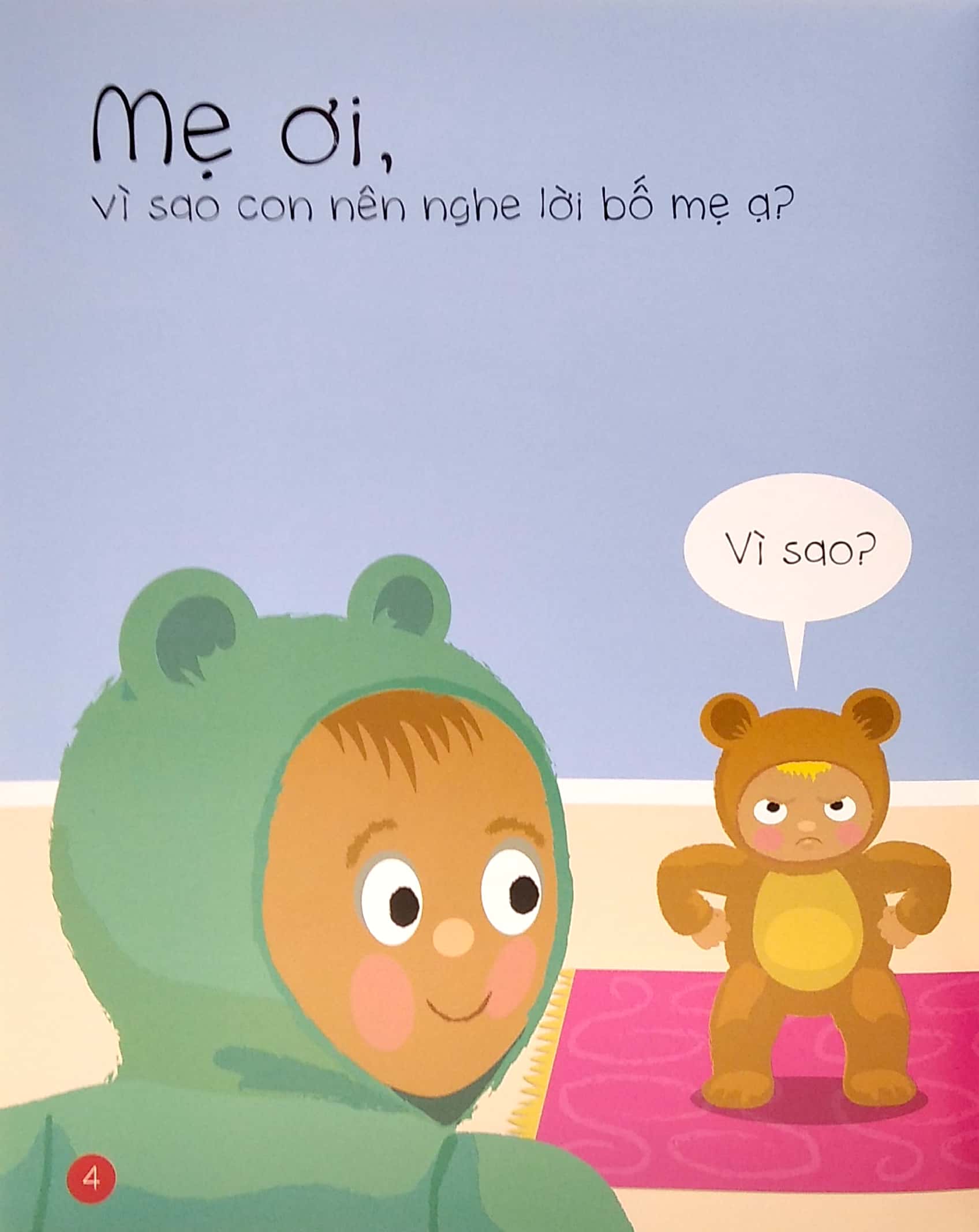 bi bô bé hỏi? - vì sao con nên nghe lời bố mẹ?