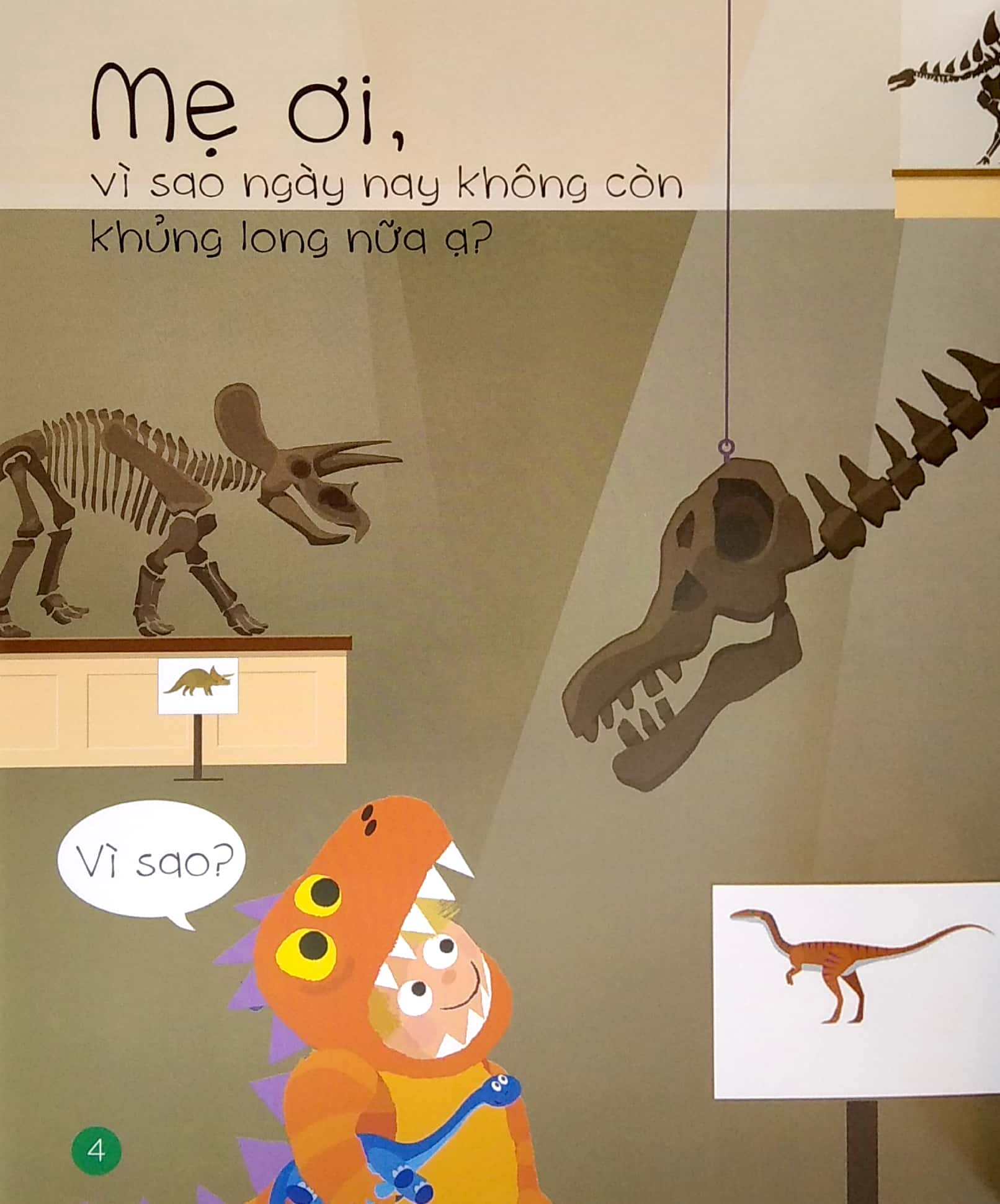 bi bô bé hỏi? - vì sao khủng long biến mất?