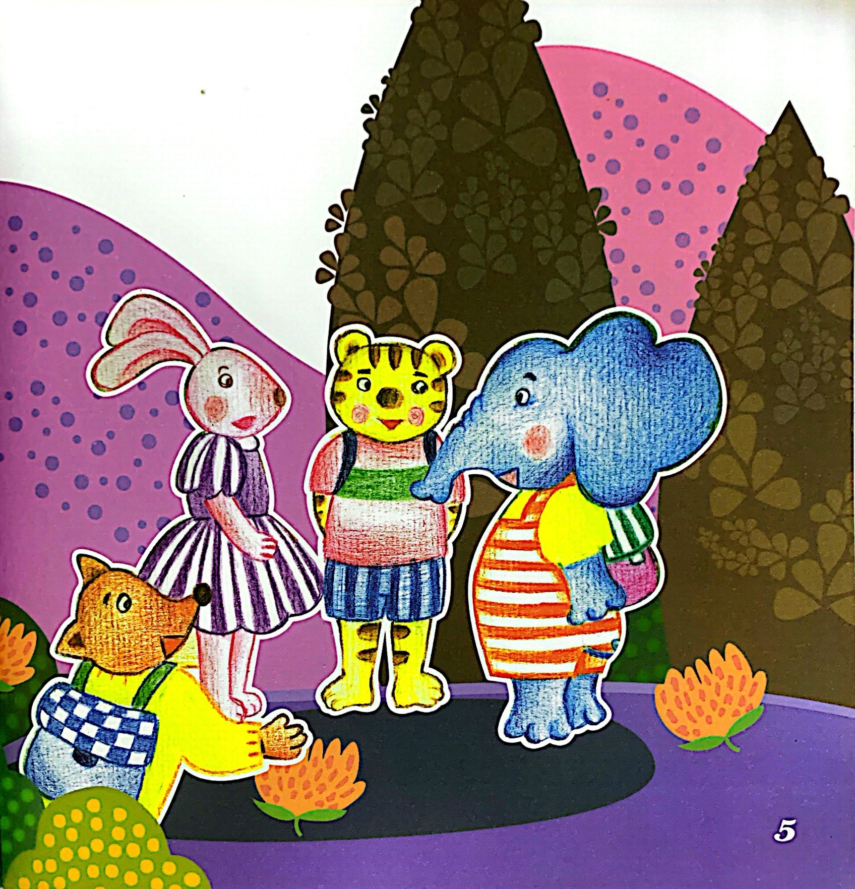 bí bo viết văn - tini và các bạn