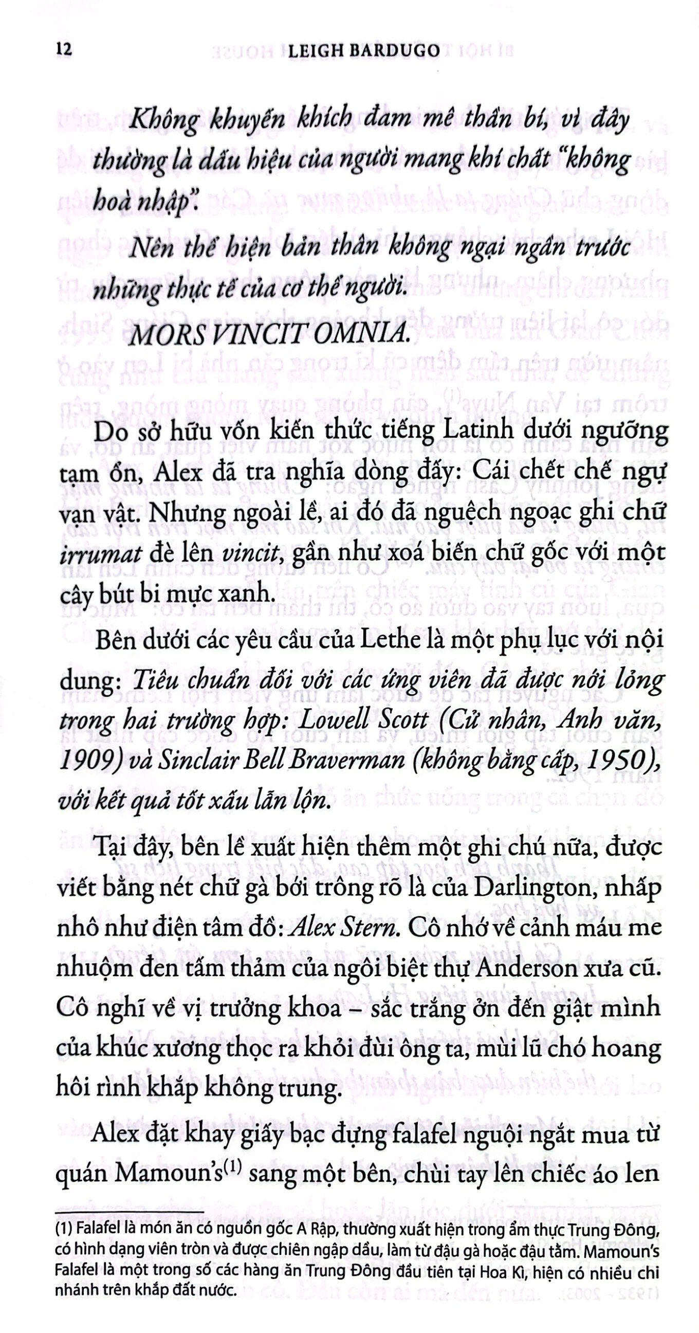 bí hội thứ chín - ninth house