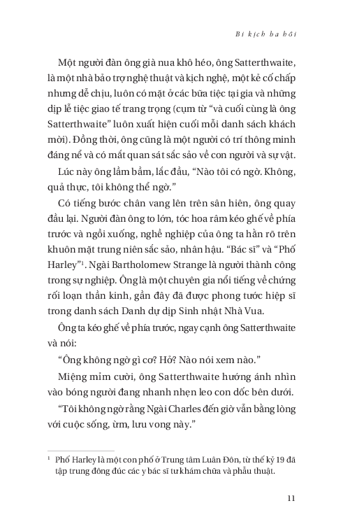 bi kịch ba hồi - three act tradegy