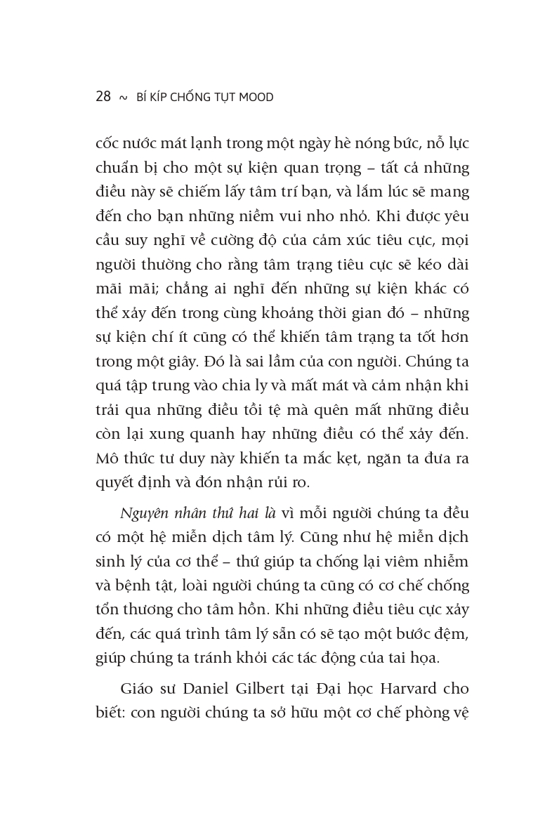 bí kíp chống tụt mood