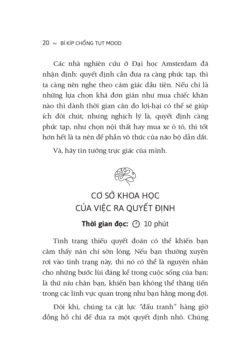 bí kíp chống tụt mood