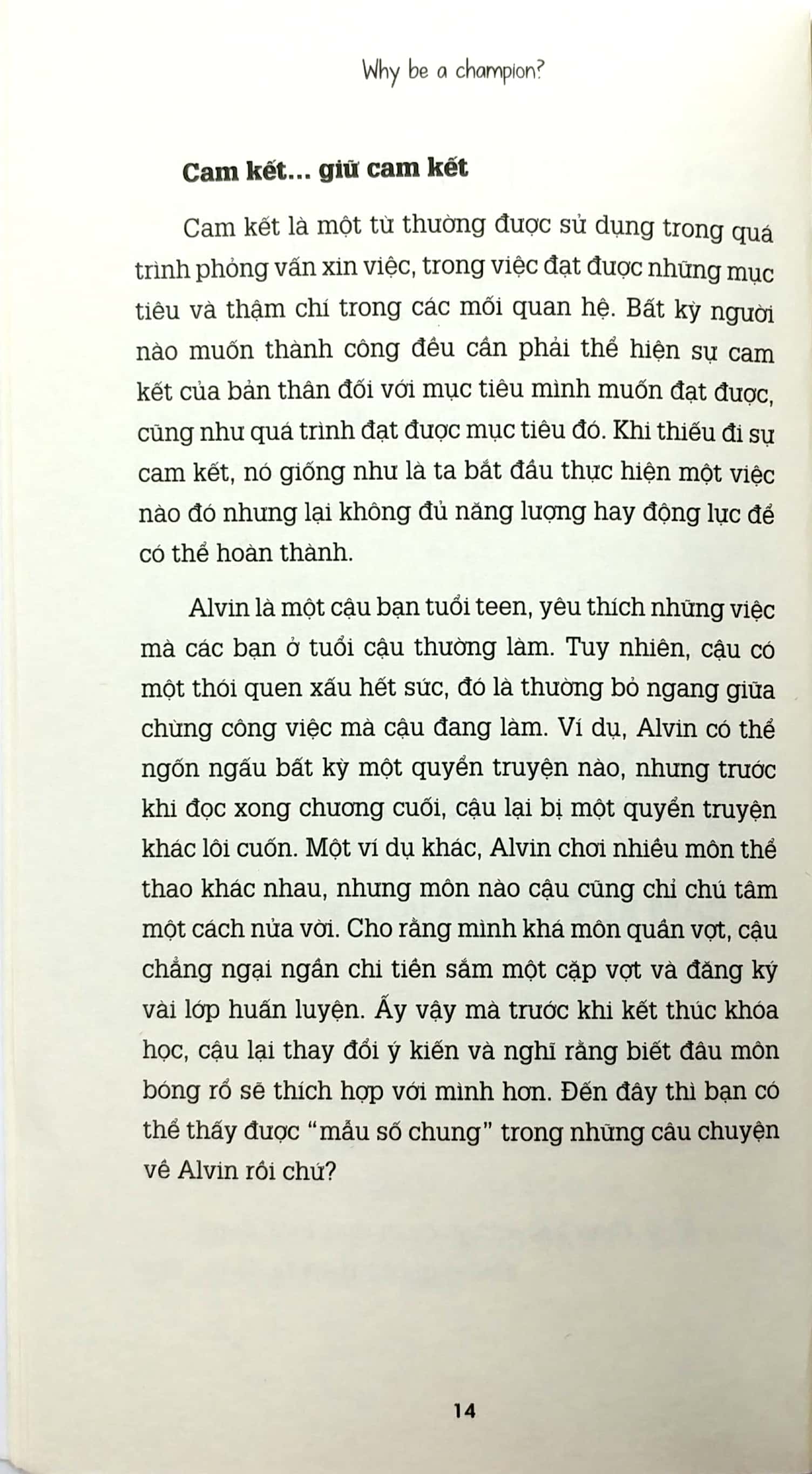 bí kíp nhà vô địch - why be a champion?