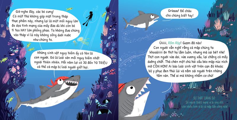 bí kíp sinh tồn của loài cá mập chân chính