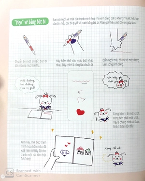 bí kíp thần sầu vẽ chó mèo - bút bi "ma thuật"