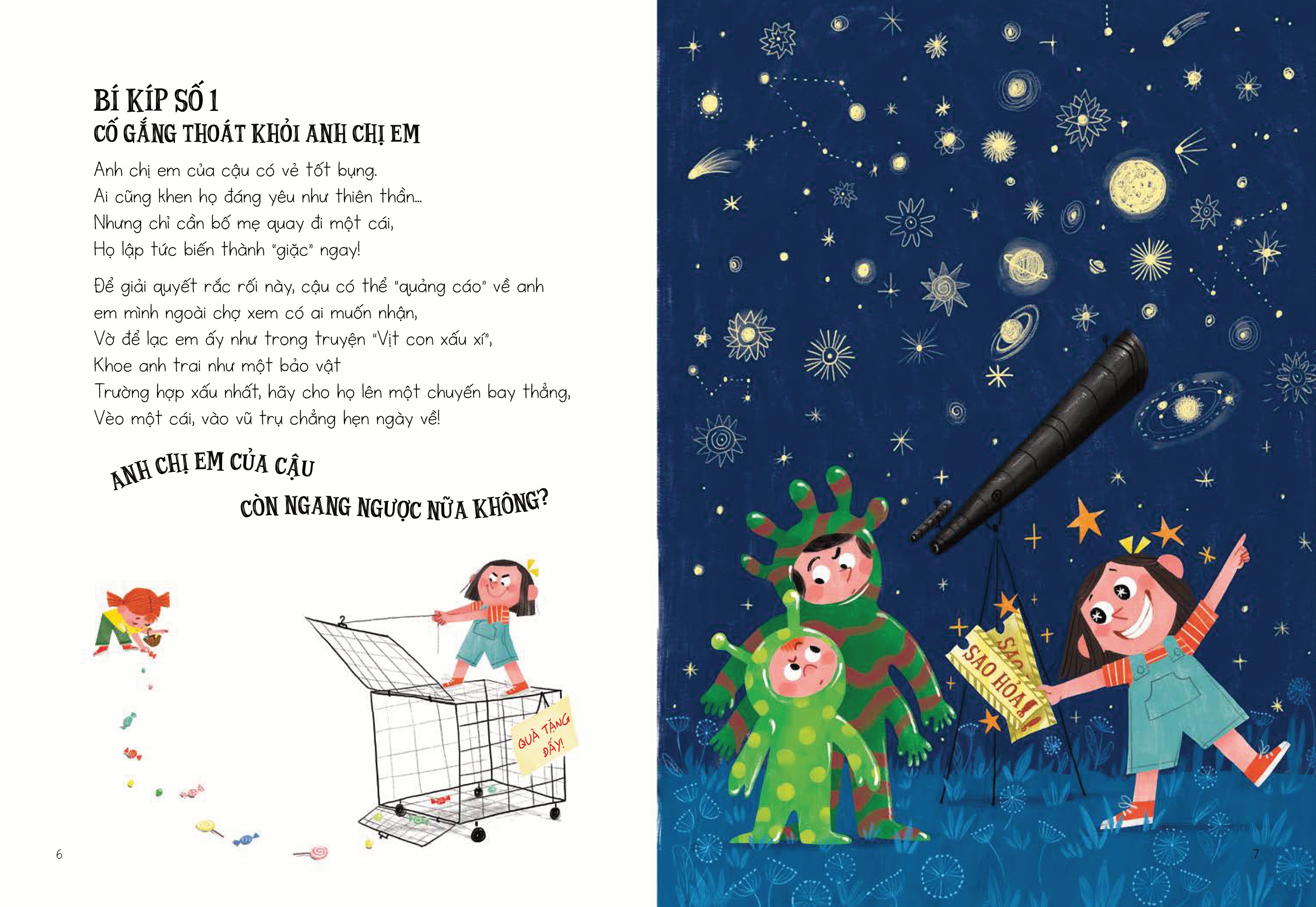 bí kíp xoay chuyển tình thế - để anh chị em hết ích kỉ