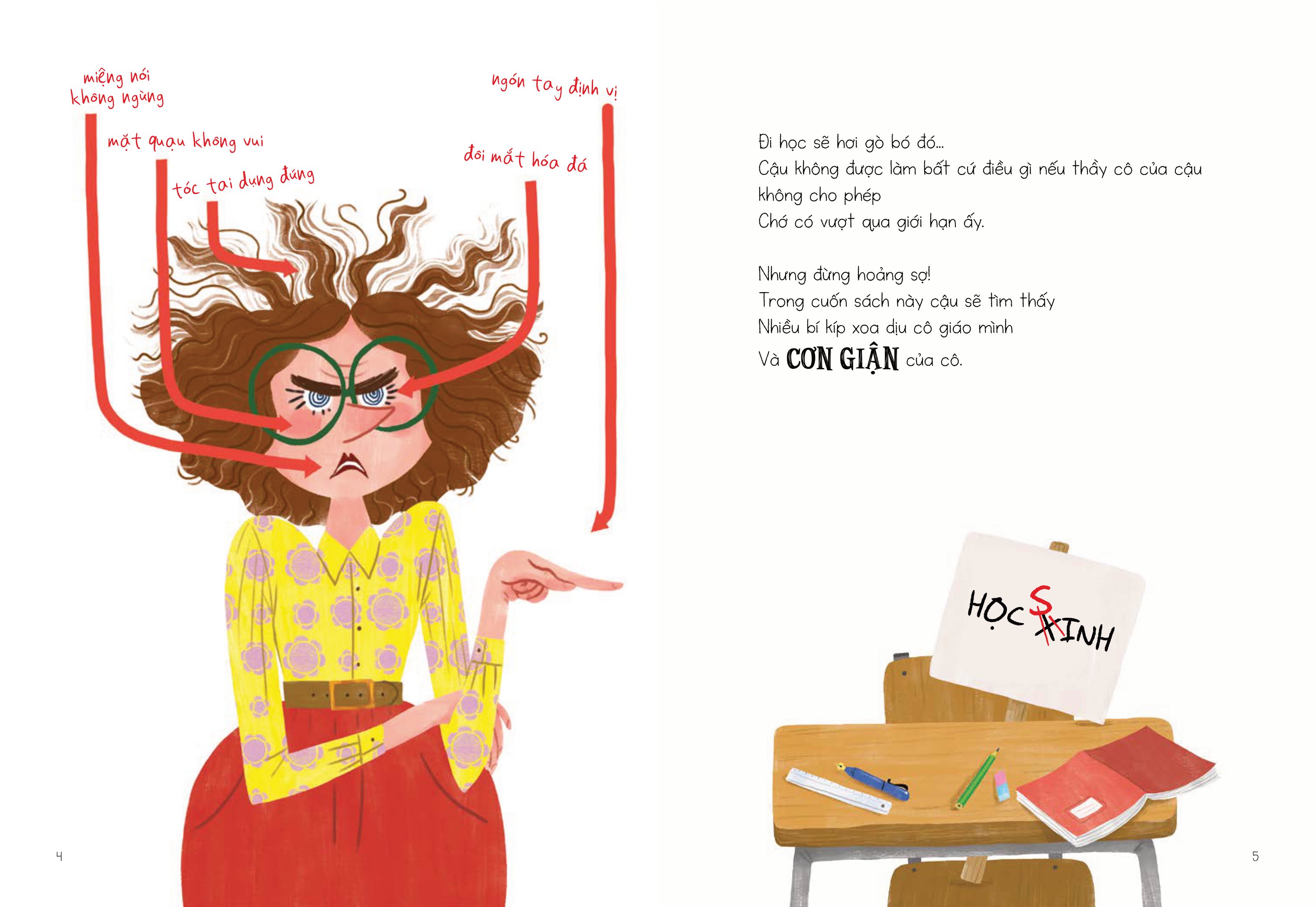 bí kíp xoay chuyển tình thế - để cô giáo hết cáu