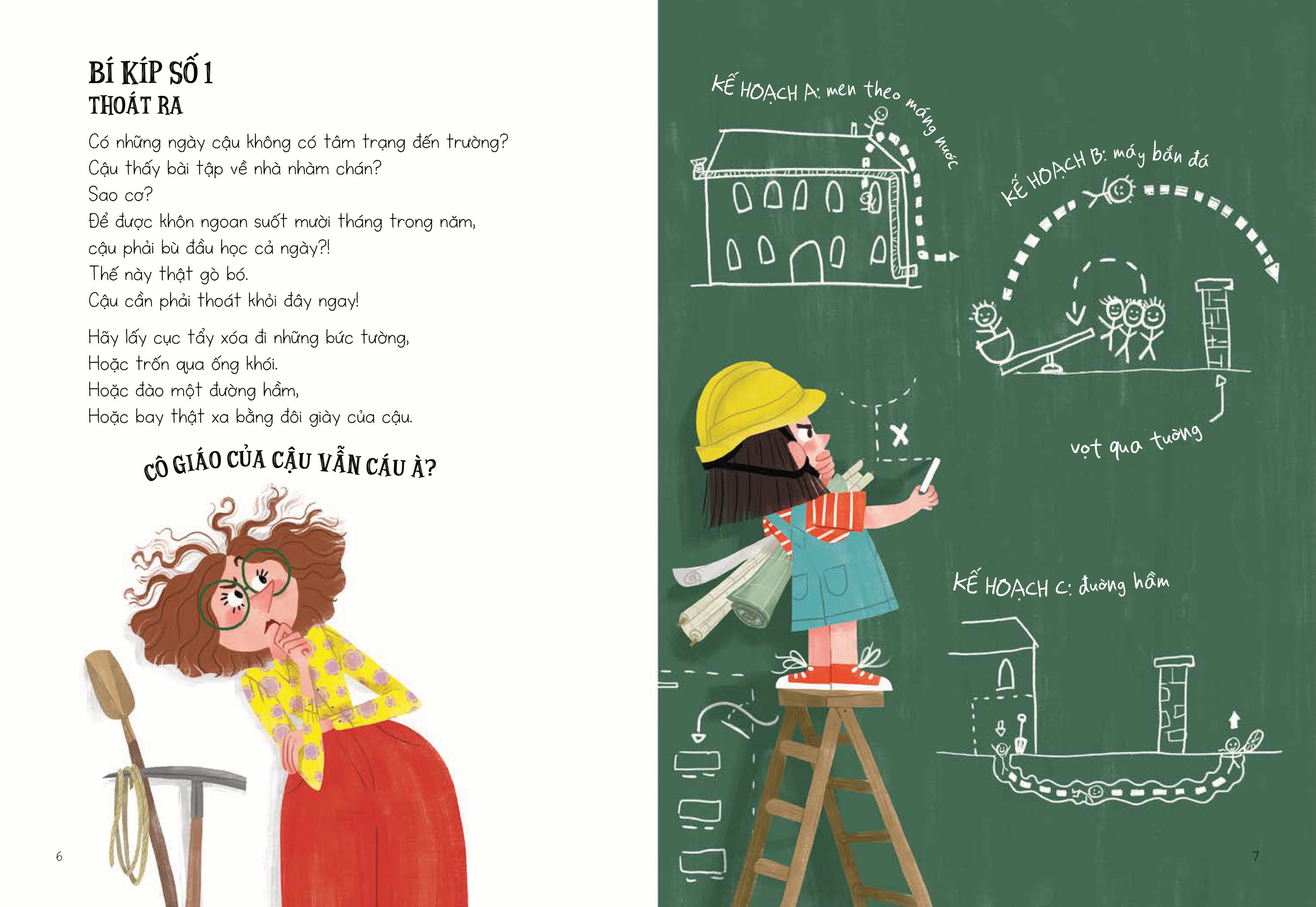 bí kíp xoay chuyển tình thế - để cô giáo hết cáu