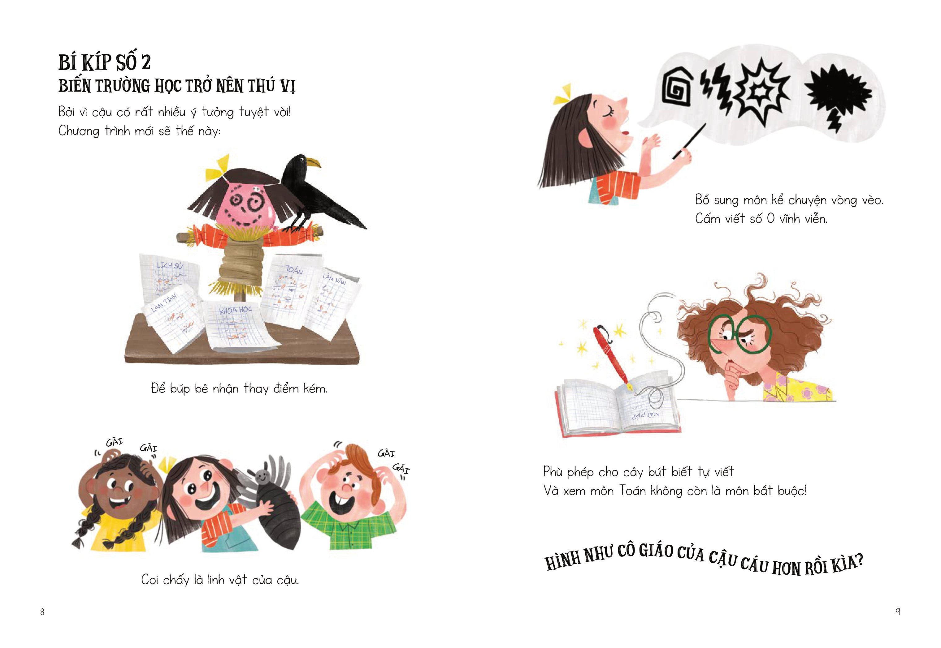 bí kíp xoay chuyển tình thế - để cô giáo hết cáu