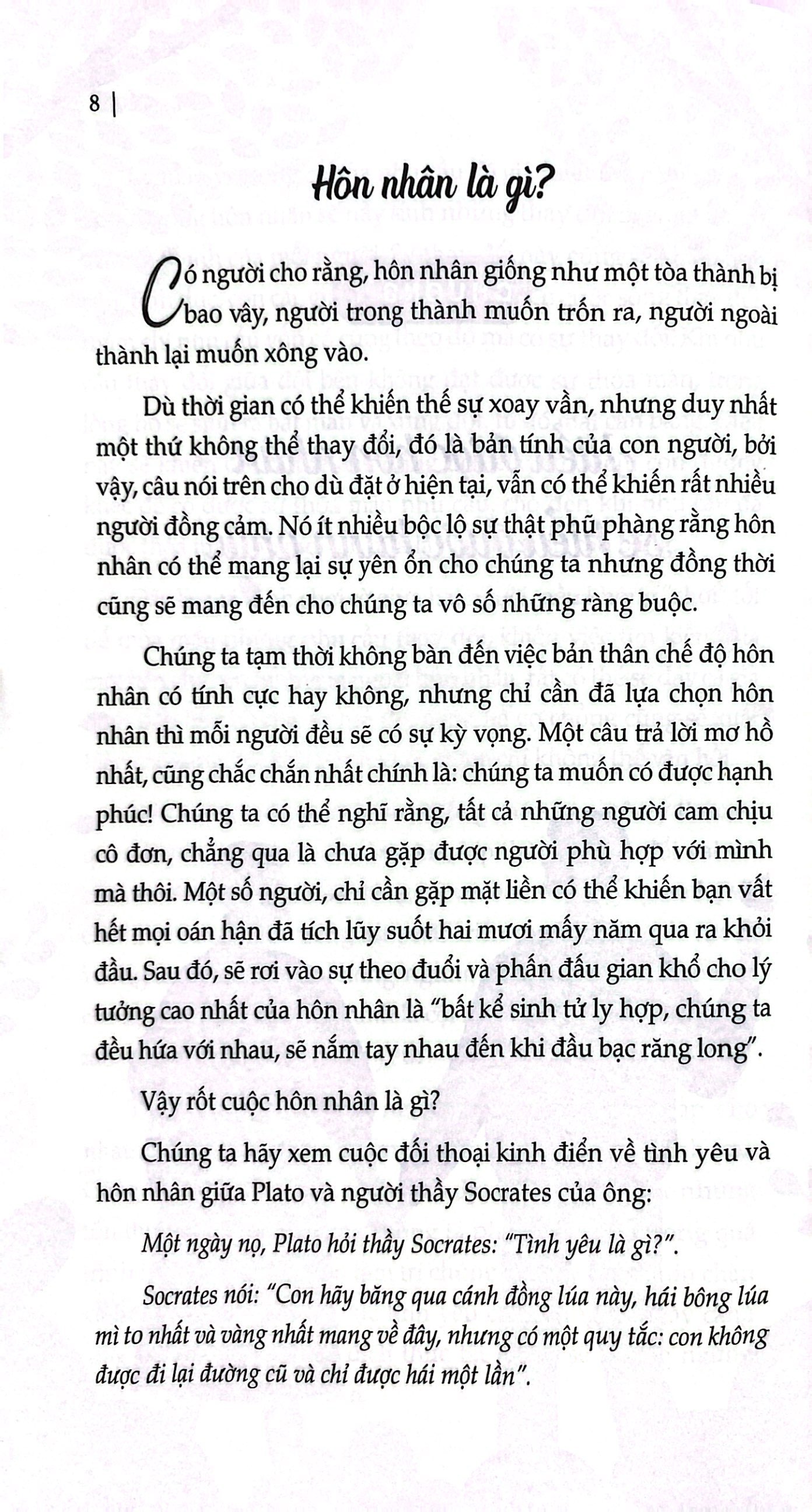 bí mật của hôn nhân - để người bạn yêu càng thêm yêu bạn