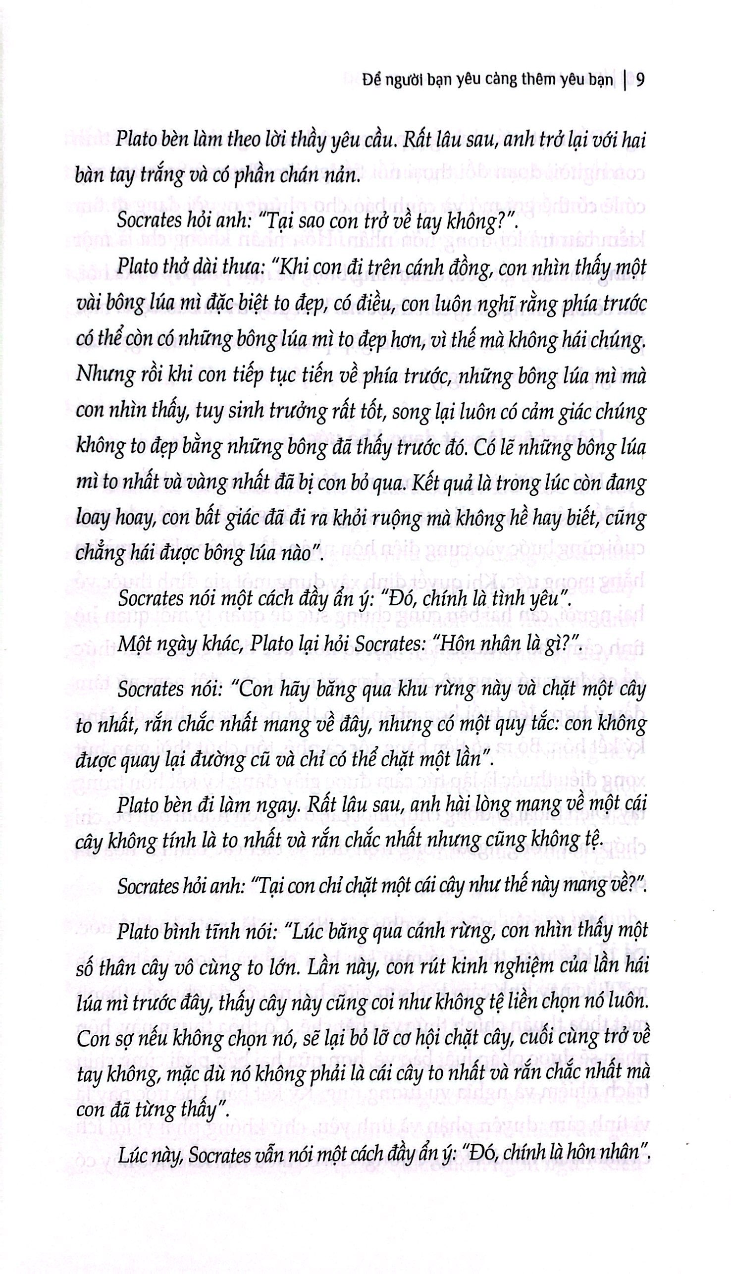 bí mật của hôn nhân - để người bạn yêu càng thêm yêu bạn