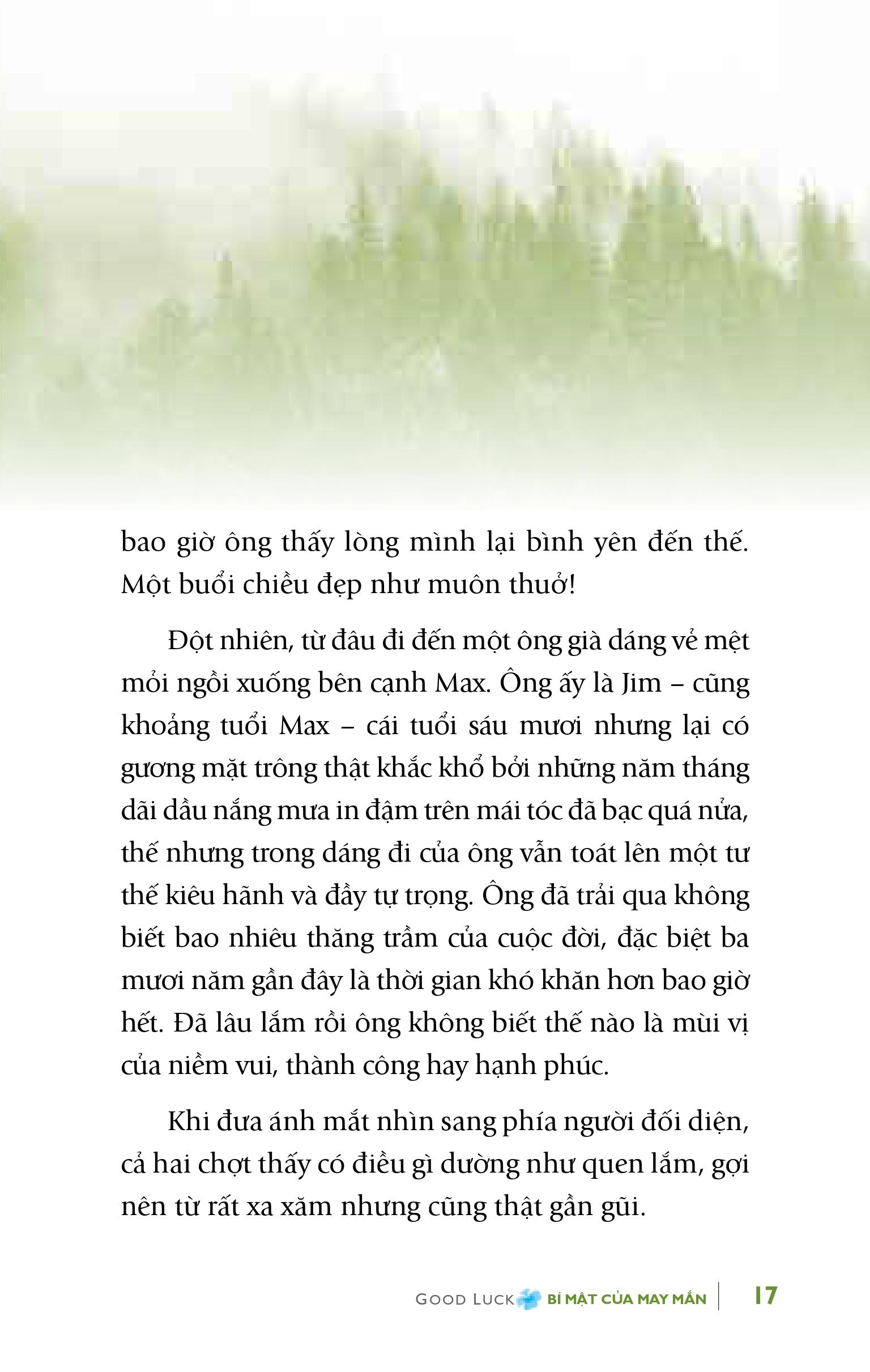 bí mật của may mắn - khổ lớn (tái bản 2021)