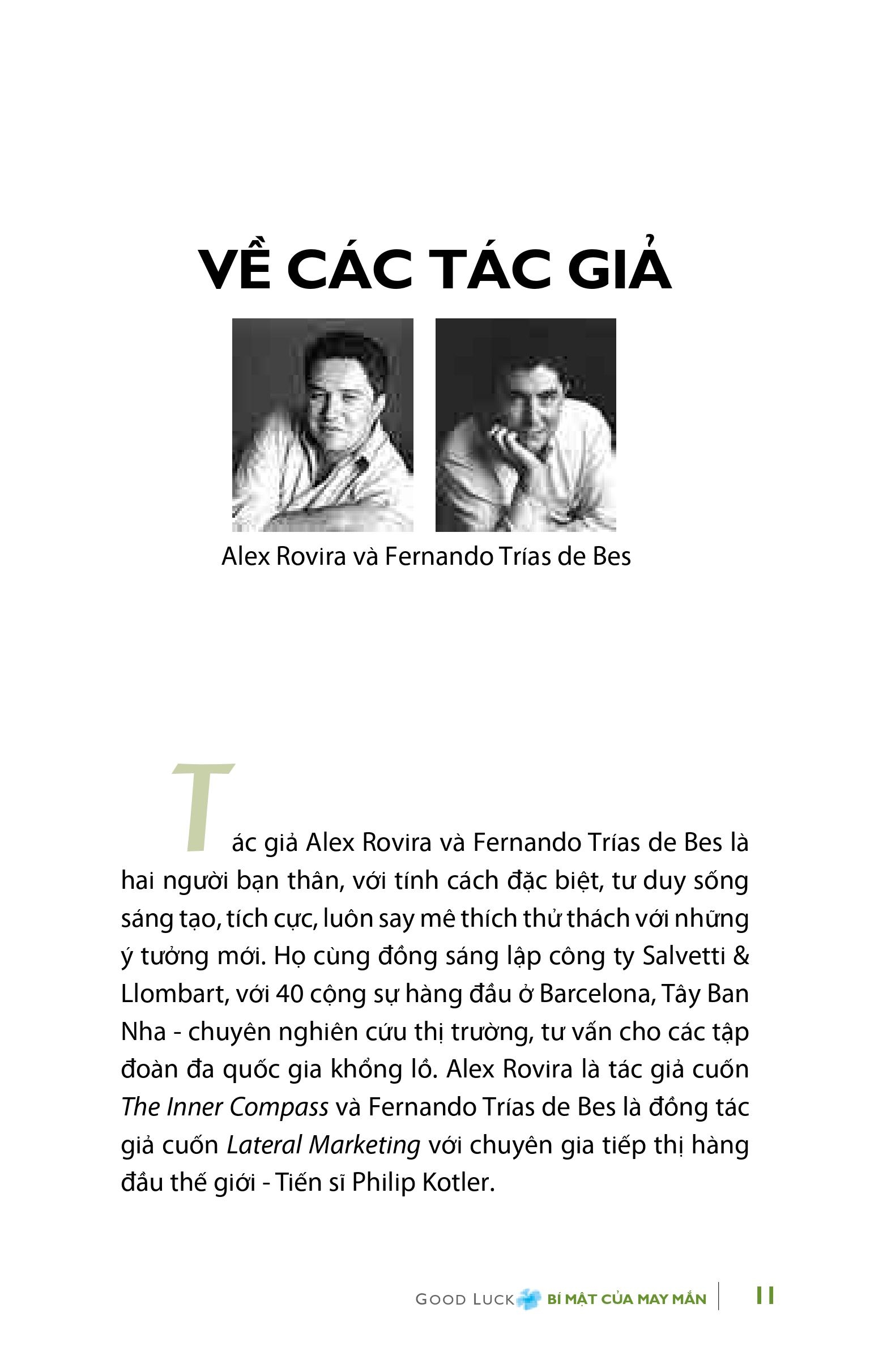 bí mật của may mắn - khổ lớn (tái bản 2021)