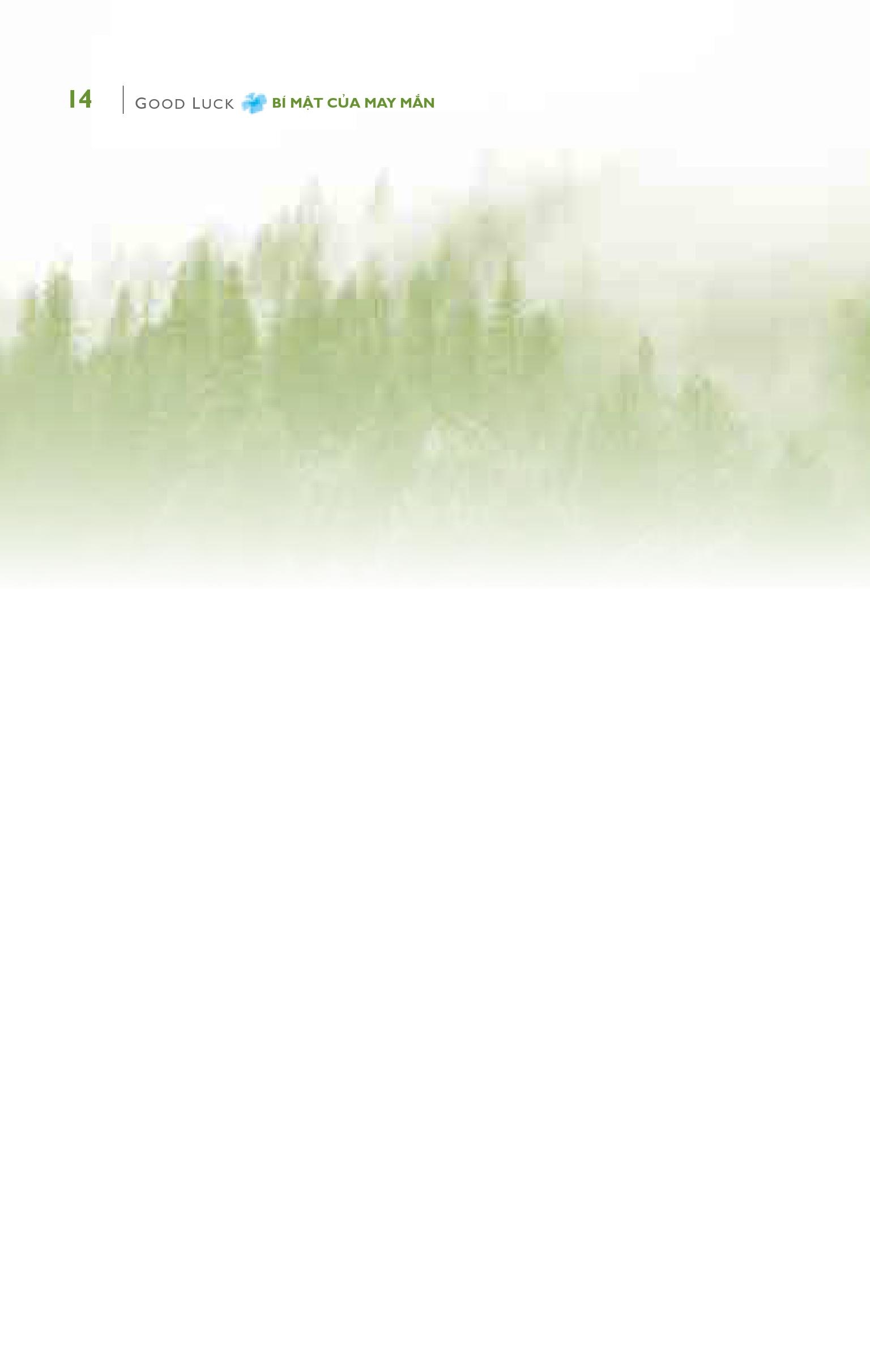 bí mật của may mắn - khổ lớn (tái bản 2021)