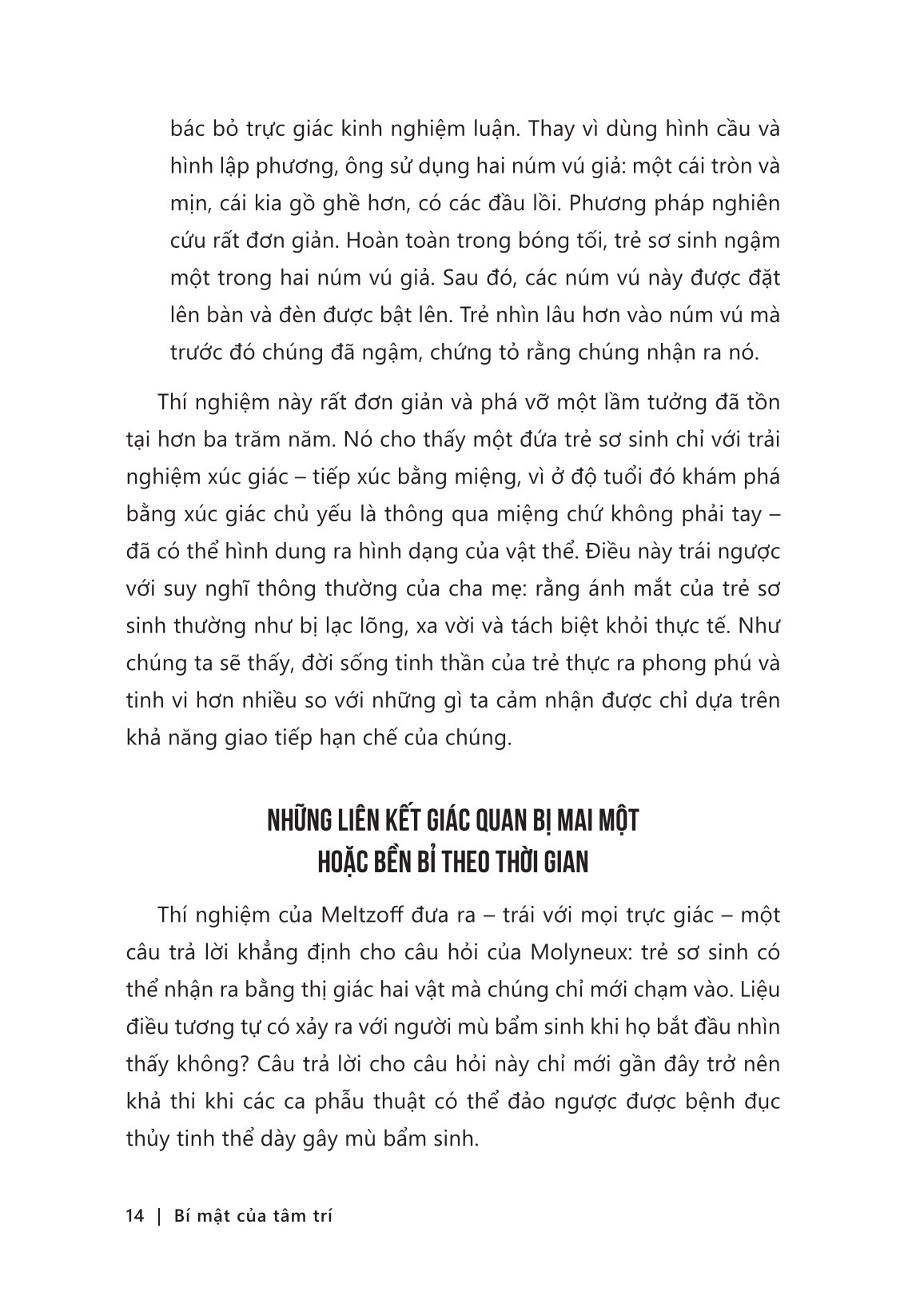 Bí Mật Của Tâm Trí - Cách Não Bộ Suy Nghĩ, Cảm Nhận Và Ra Quyết Định