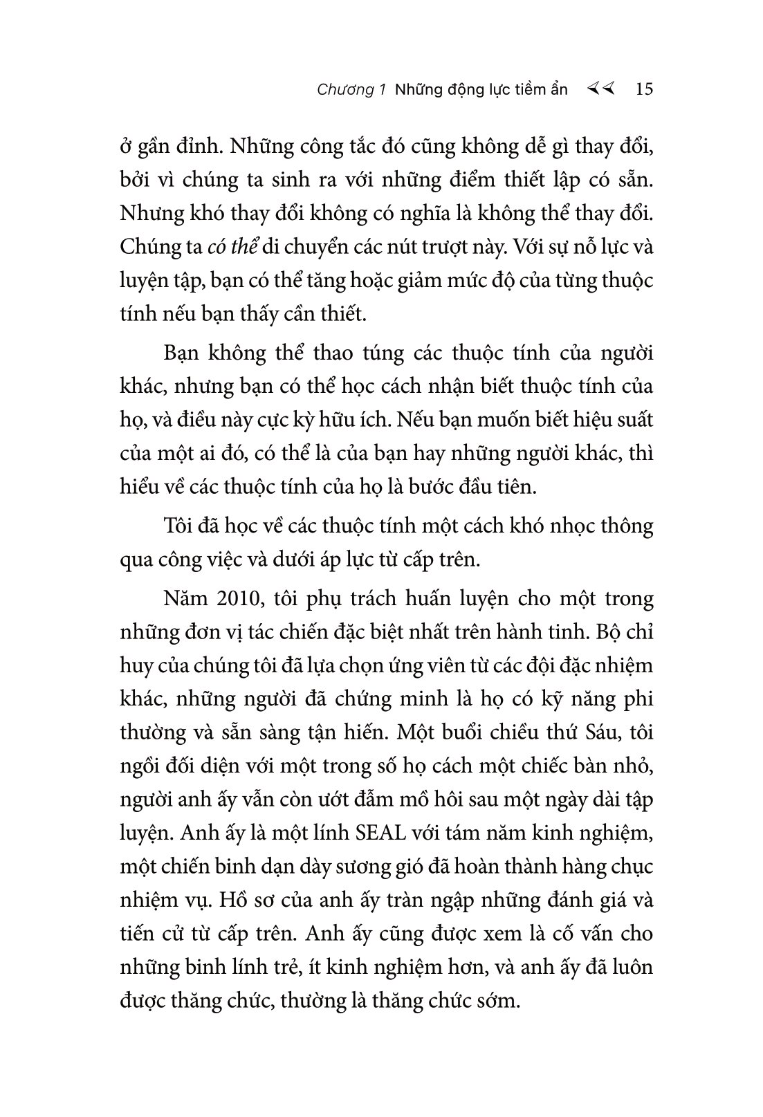 bí mật đằng sau những cá nhân xuất sắc