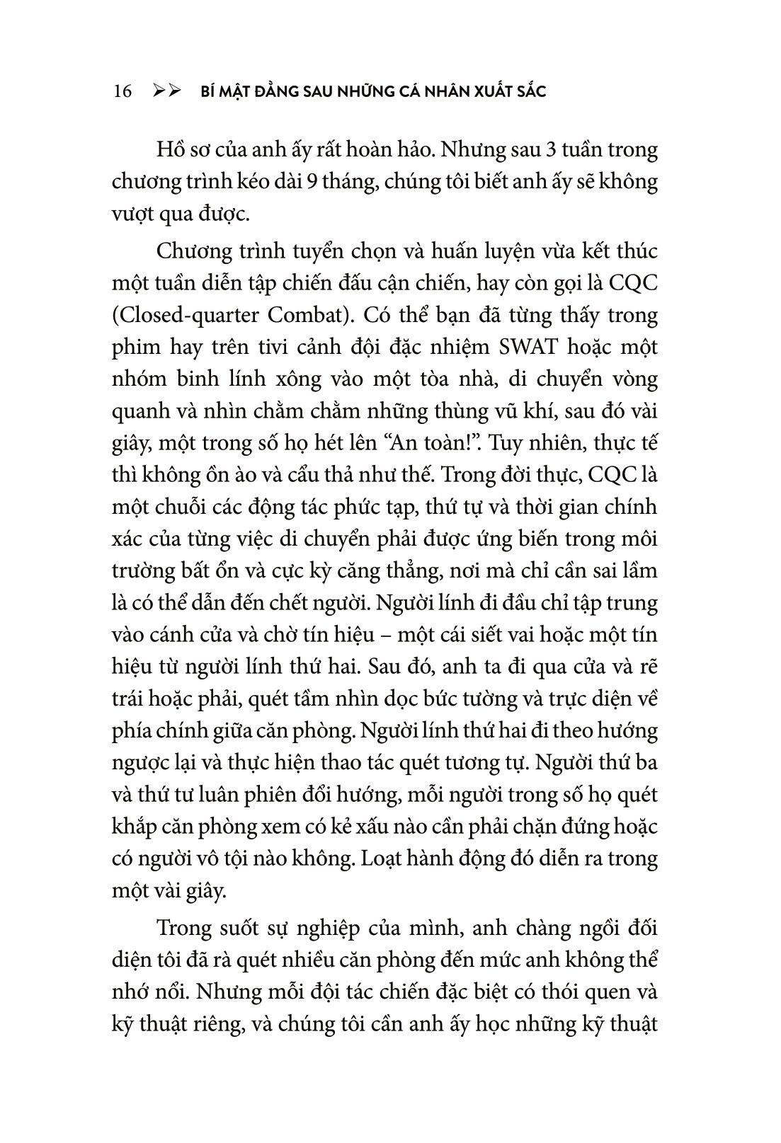 bí mật đằng sau những cá nhân xuất sắc