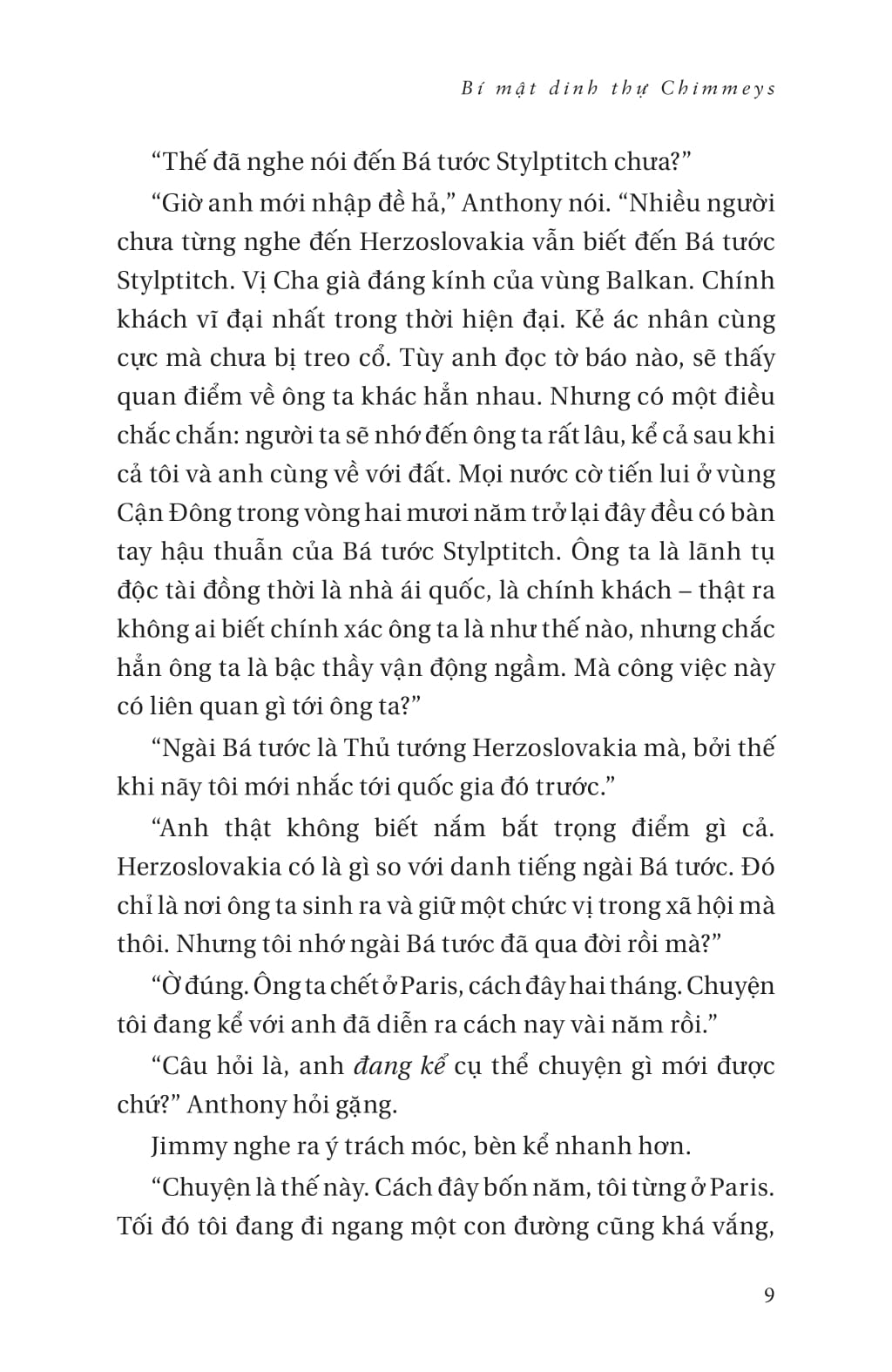 Bi Mat Dinh Thu Chimneys - The Secret Of Chimneys