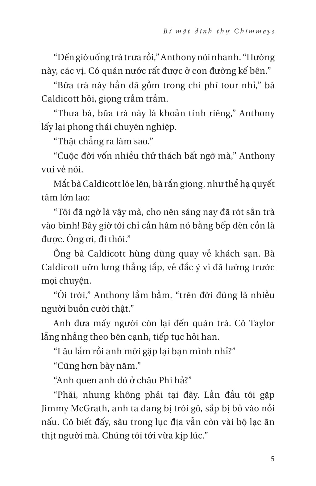 Bi Mat Dinh Thu Chimneys - The Secret Of Chimneys