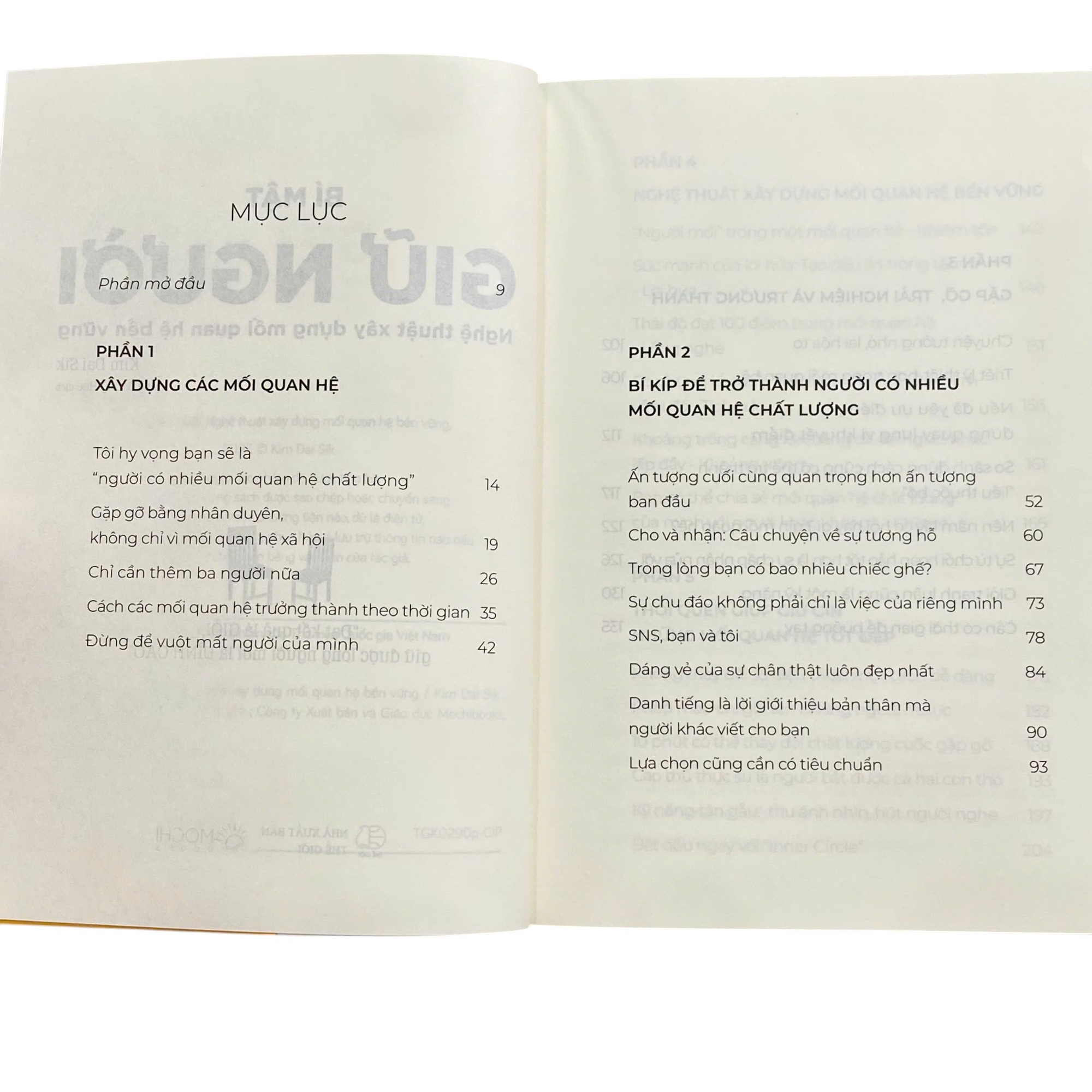 Bi Mat Giu Nguoi - Nghe Thuat Xay Dung Moi Quan He Ben Vung