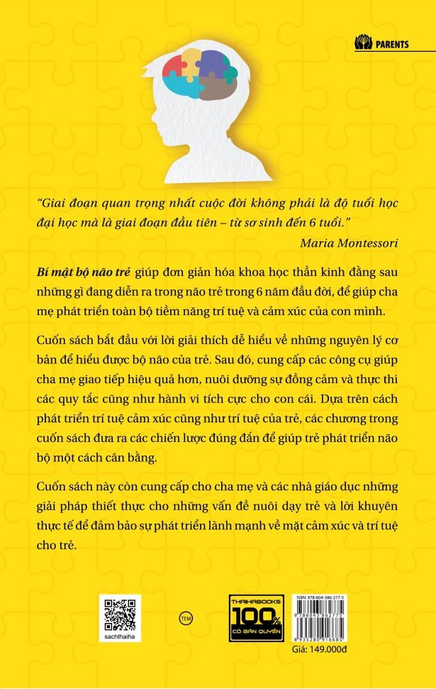 bí mật não bộ trẻ