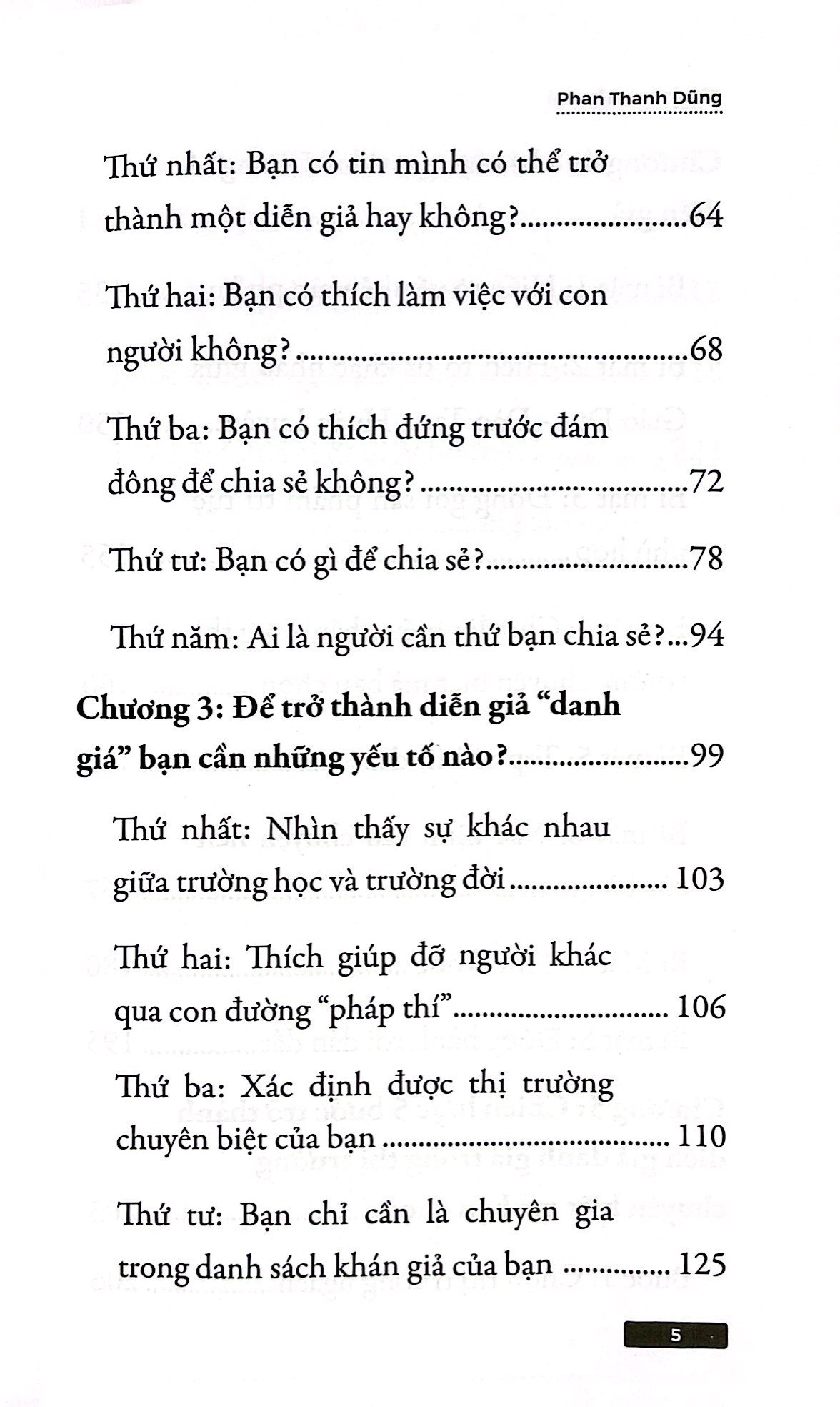 bí mật nghề diễn giả
