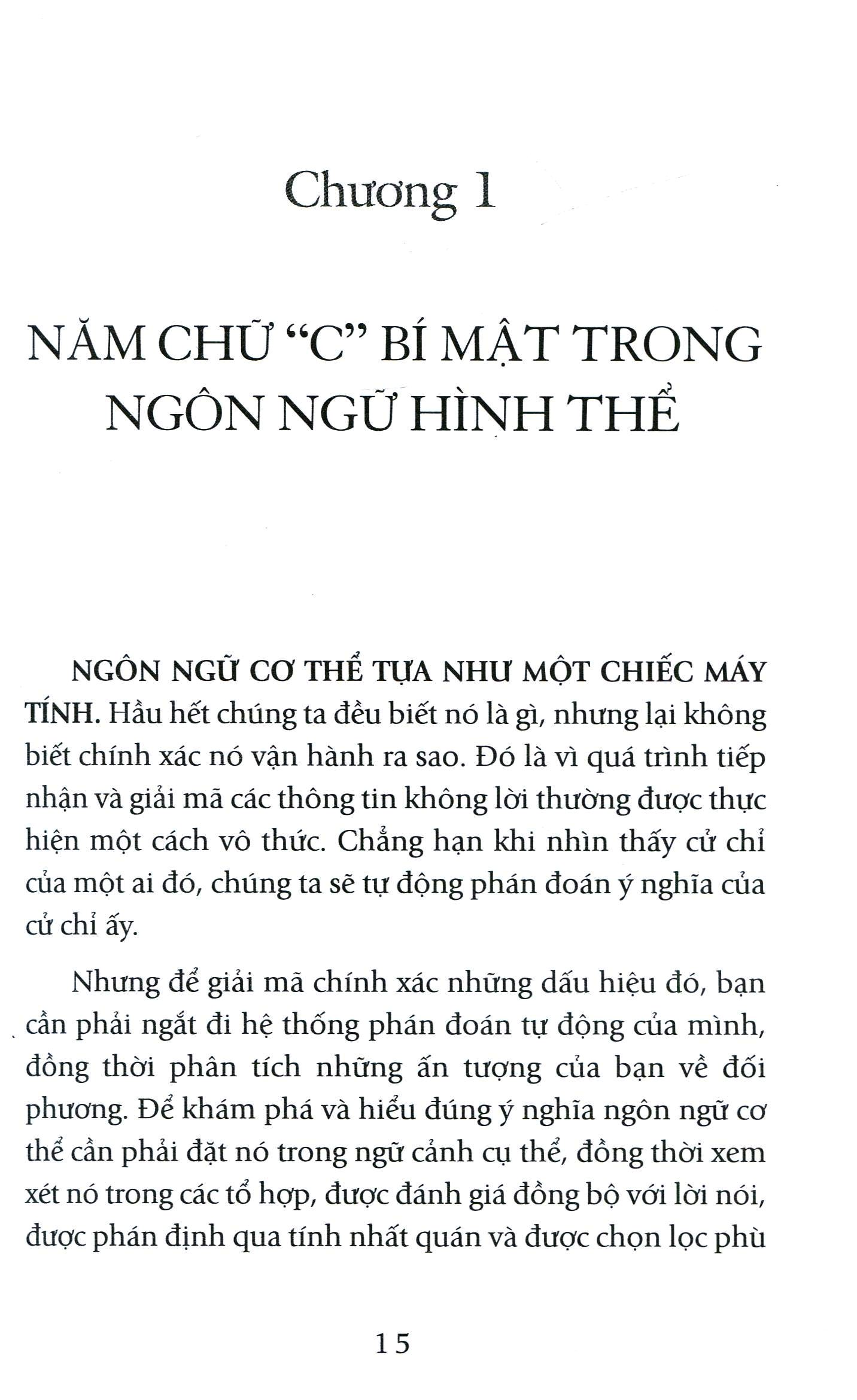 bí mật ngôn ngữ cơ thể