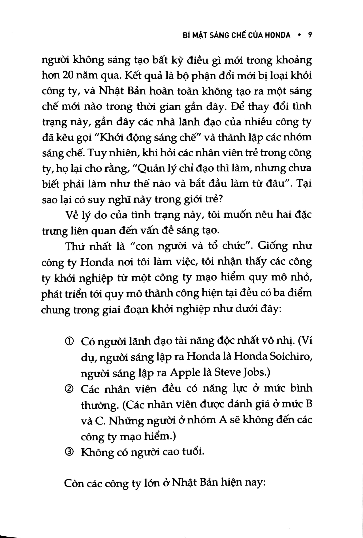 bí mật sáng chế honda