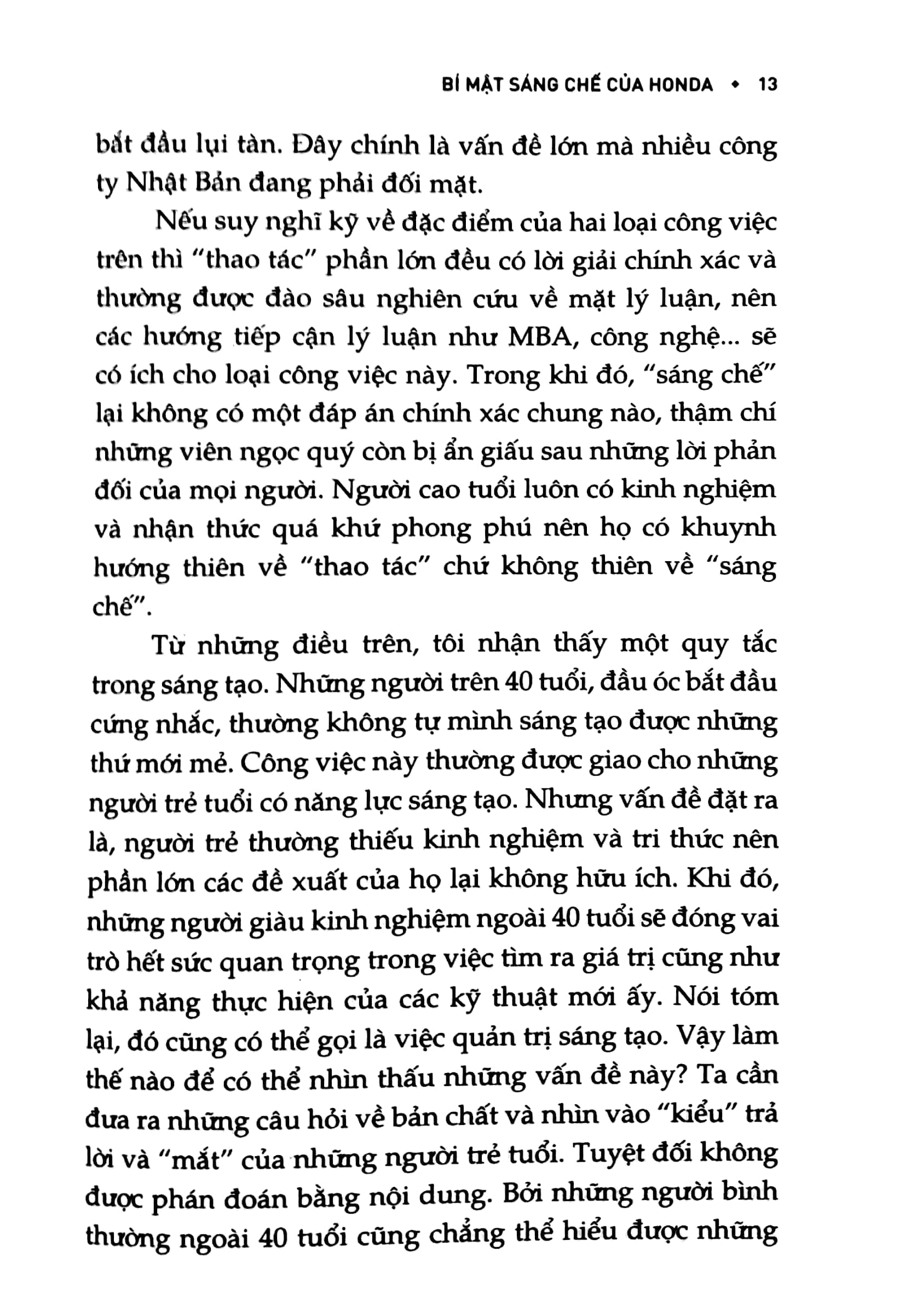 bí mật sáng chế honda