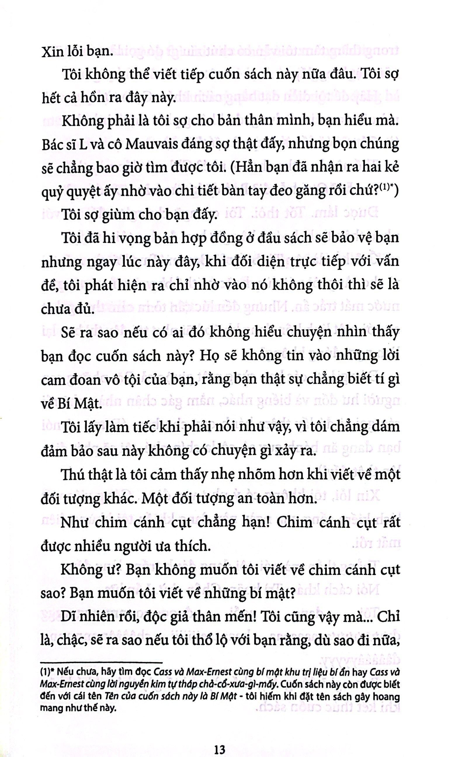 bí mật - tập 2 - đã quá muộn khi bạn đọc cuốn sách này