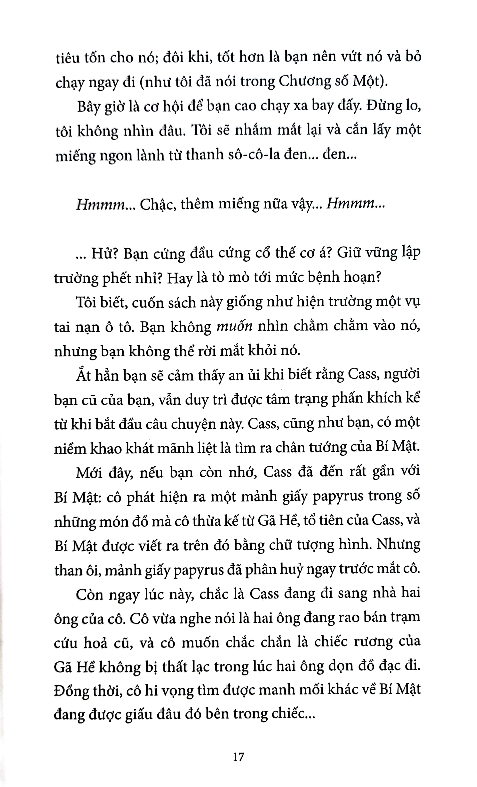 bí mật - tập 5 - bạn phải chấm dứt việc này đi
