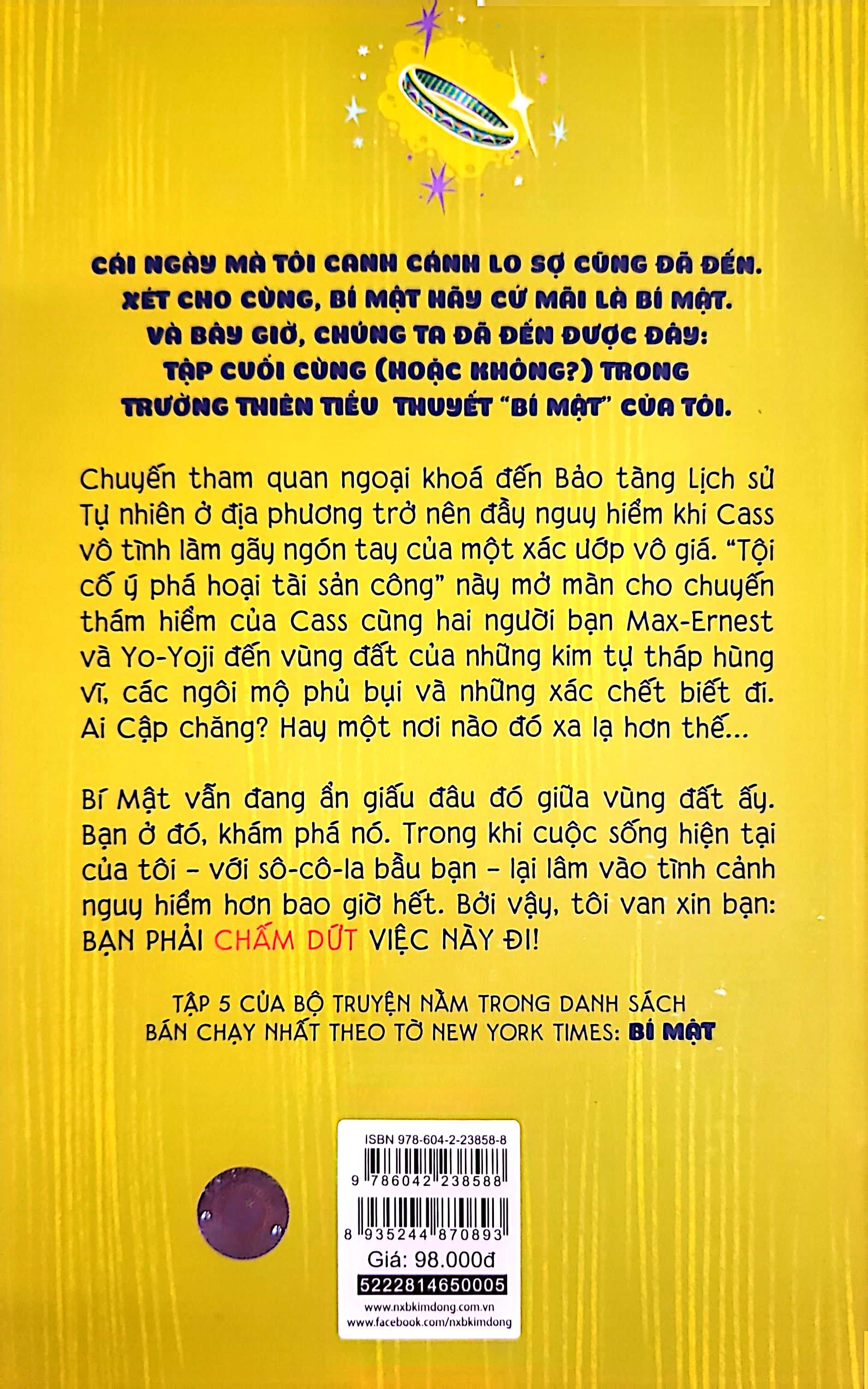 bí mật - tập 5 - bạn phải chấm dứt việc này đi