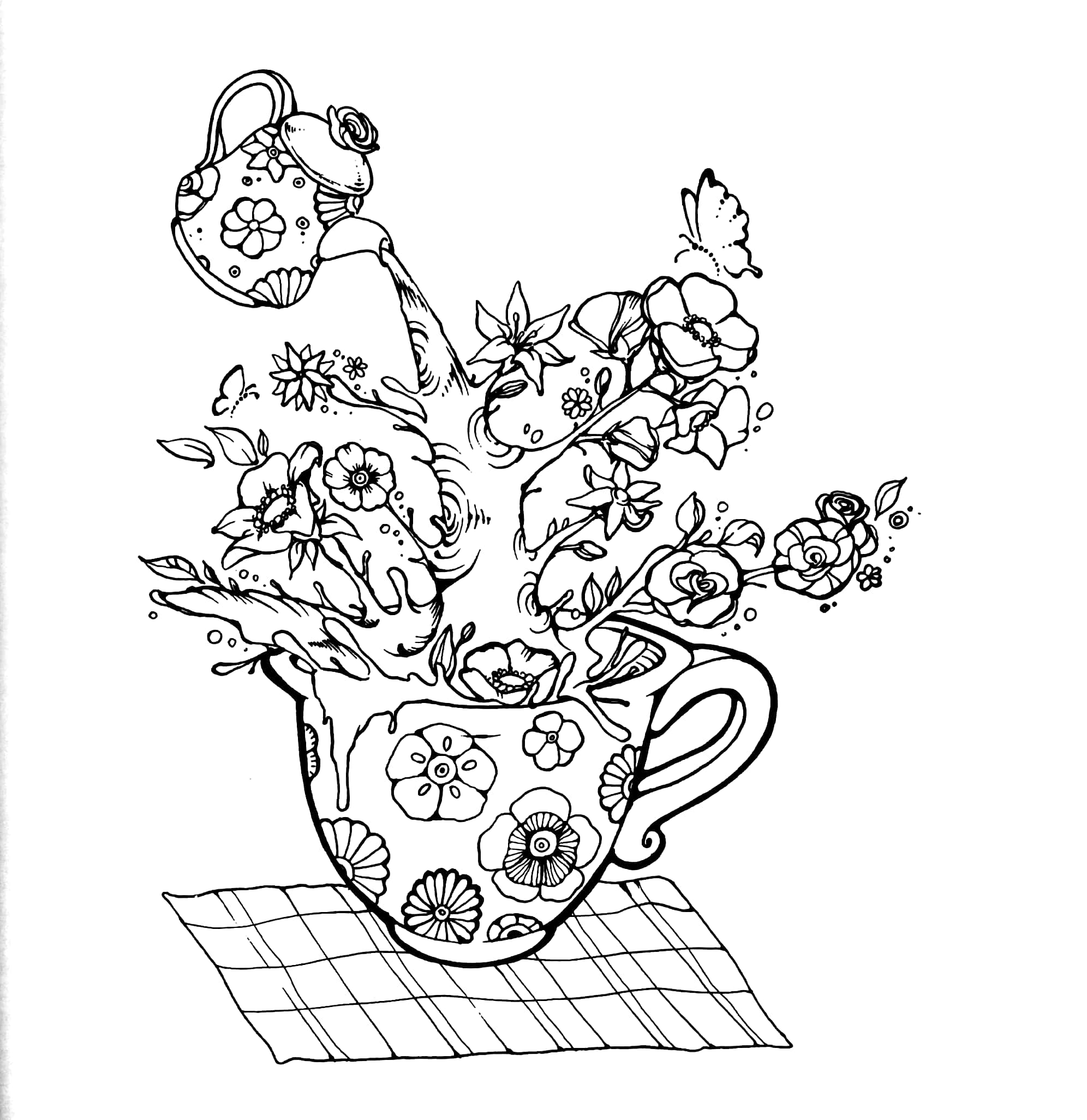 bí mật tình yêu - tô màu tình yêu